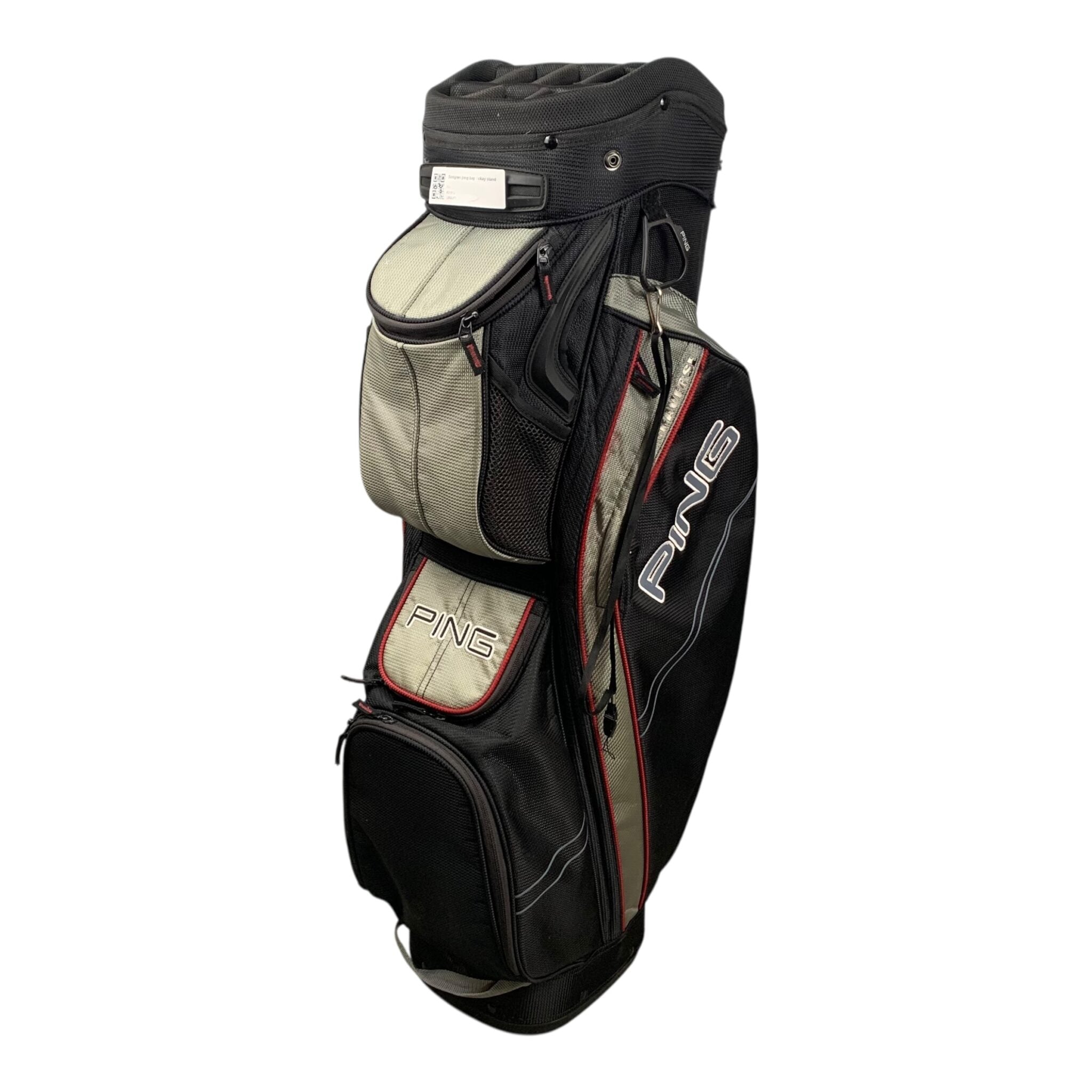 Ping Cartbag / Black/Grey / 14-Rum