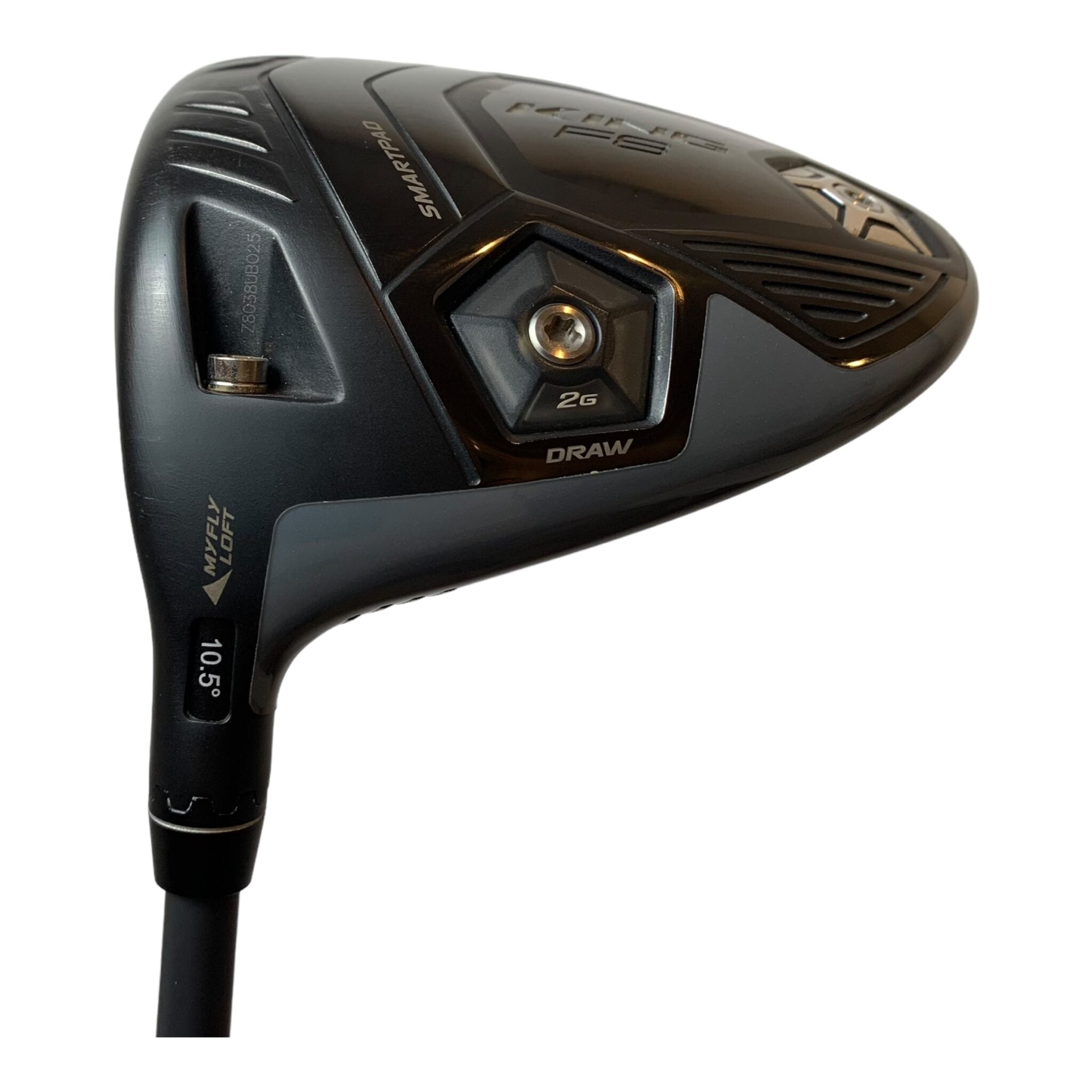 Cobra King F8 Black Driver / Flex X-stiff / Loft 10.5 / LEFT / Grip - MCC Midsize