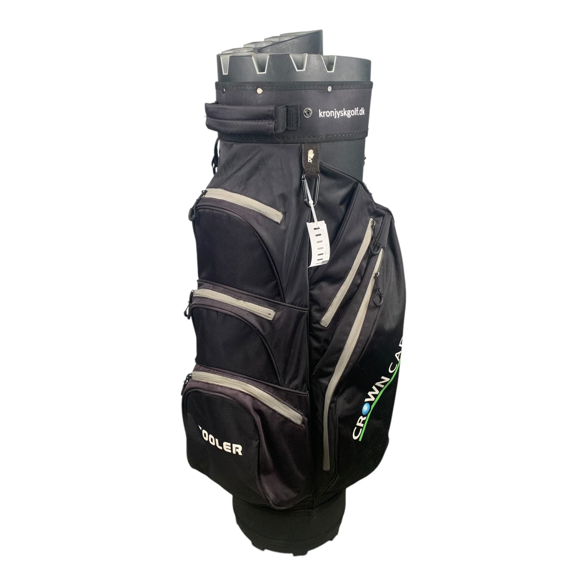 CrownCaddy Cartbag / Black/Grey / 15-Room