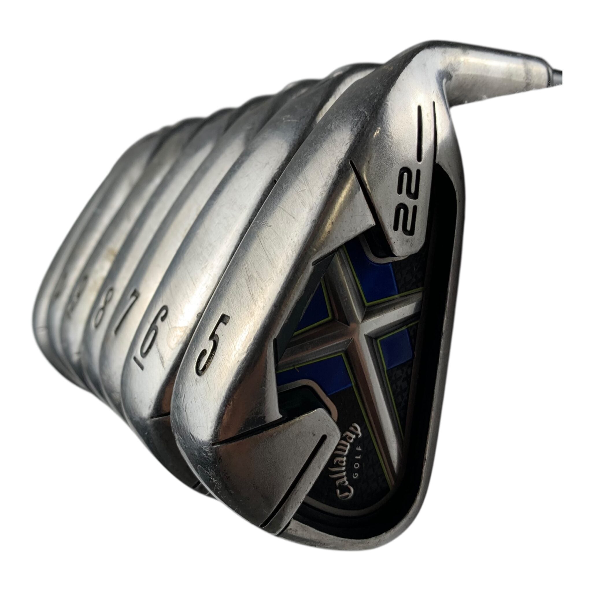 Callaway X-22 Iron set / Flex A-flex / 5-SW / Graphite
