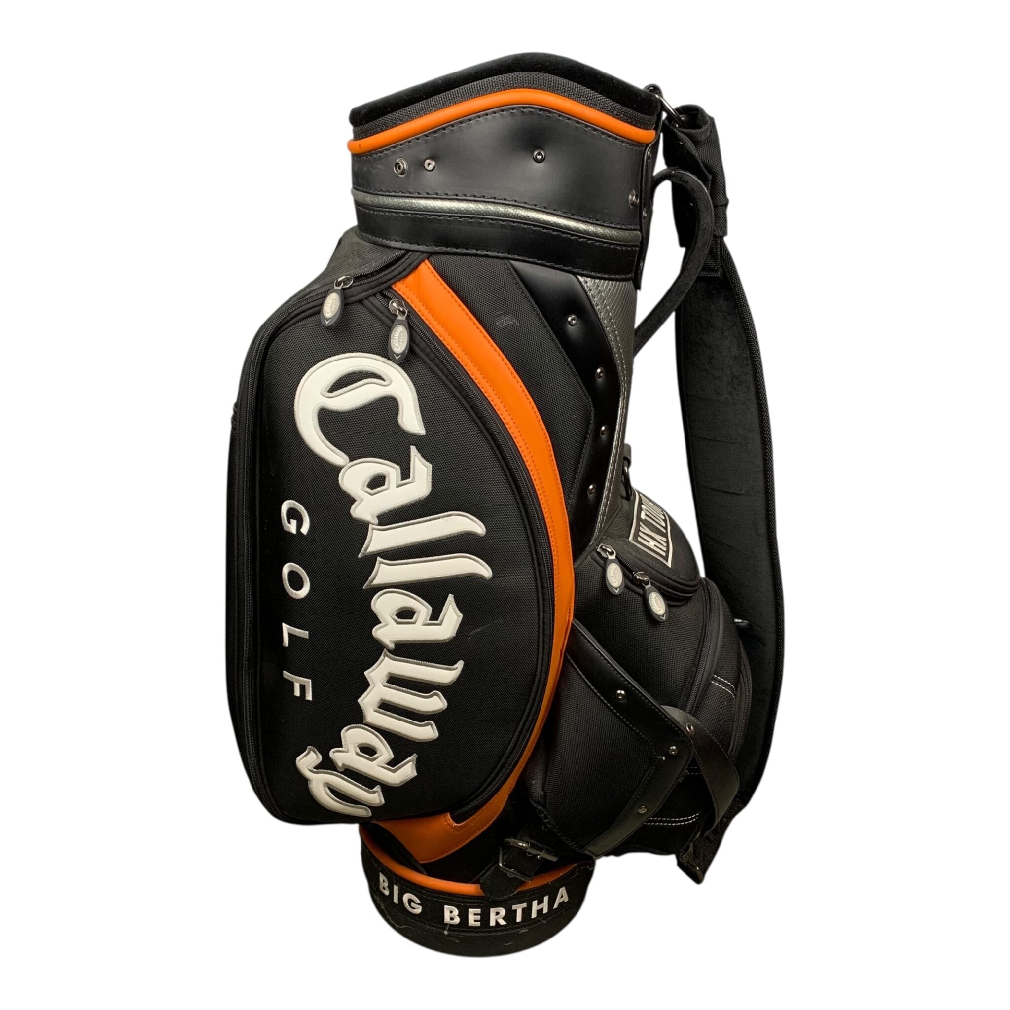 Callaway Fusion Staff Bag / Black/Orange / 6-Compartment