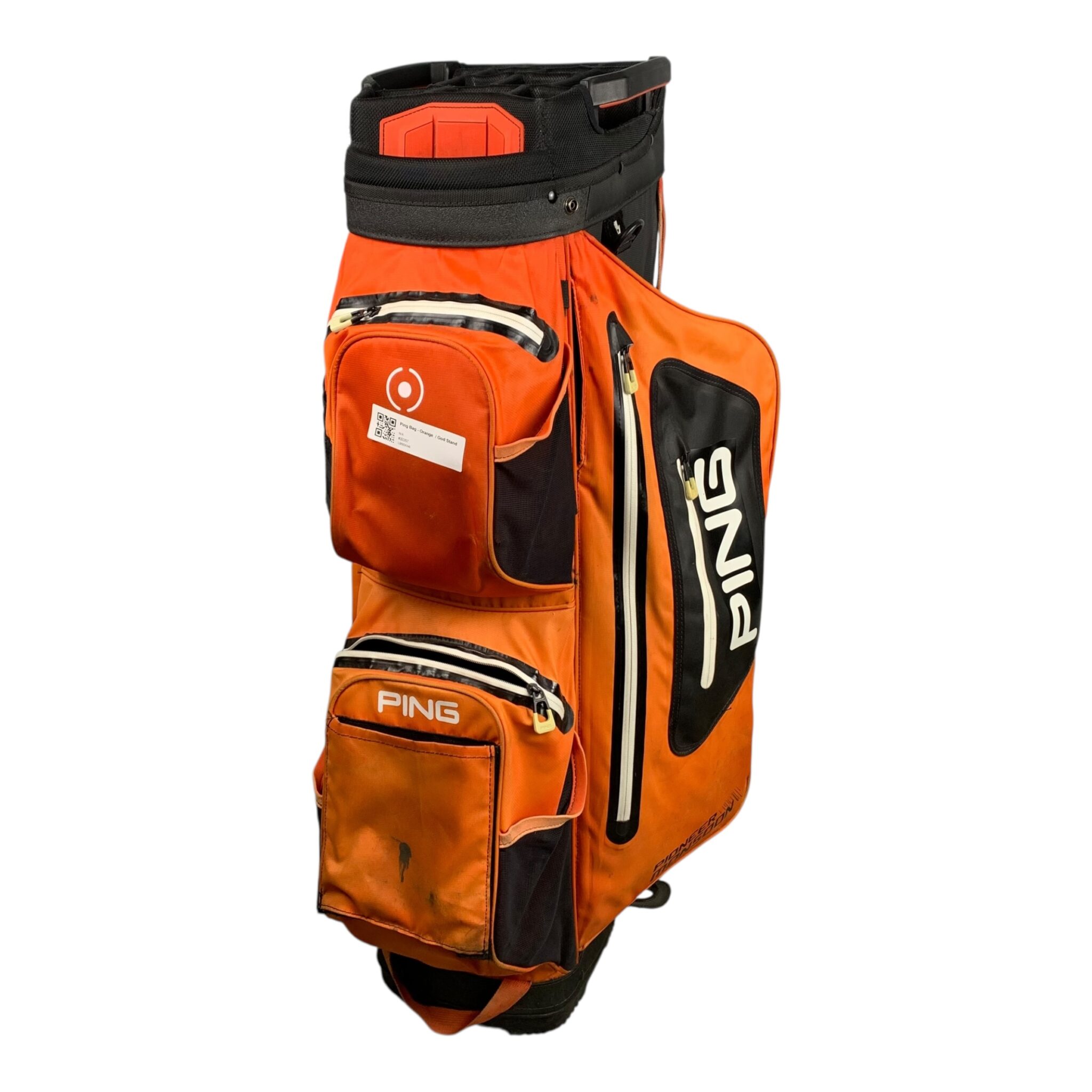 Ping Pioneer Monsoon Cart Bag / Orange / 14-Compartment