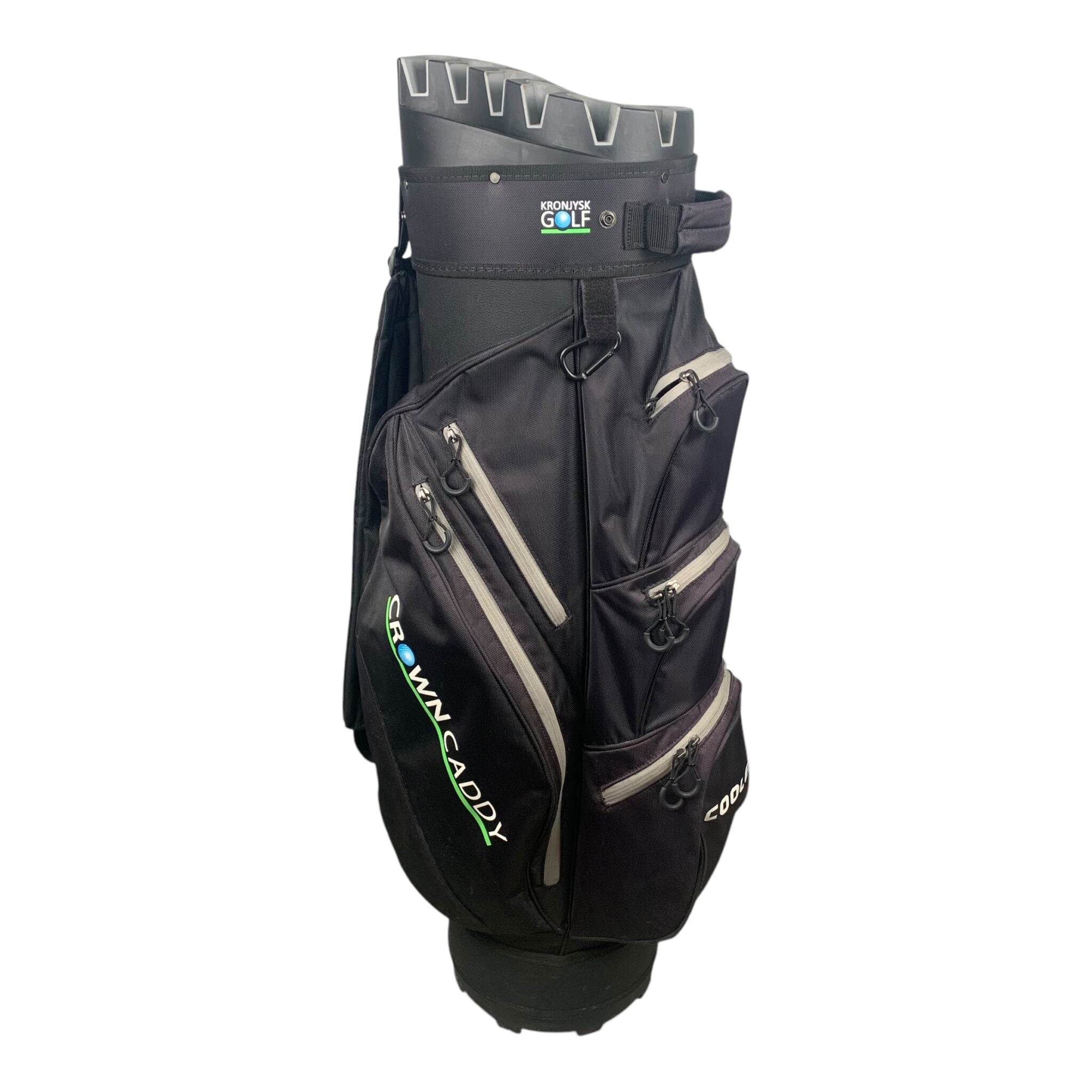 CrownCaddy Cartbag / Black/Grey / 15-Room