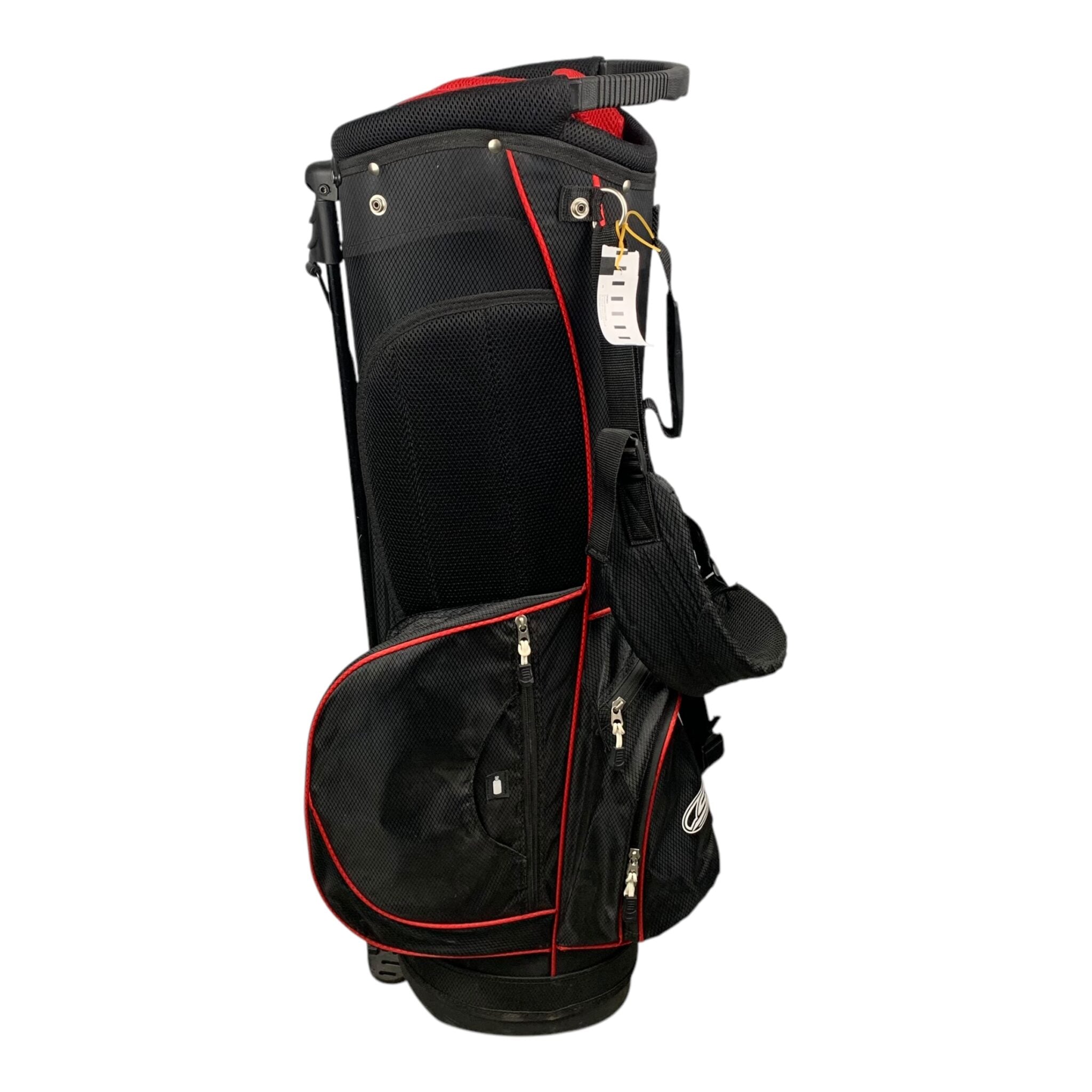 SkyMax StandBag / Black/Red / 7 Compartments