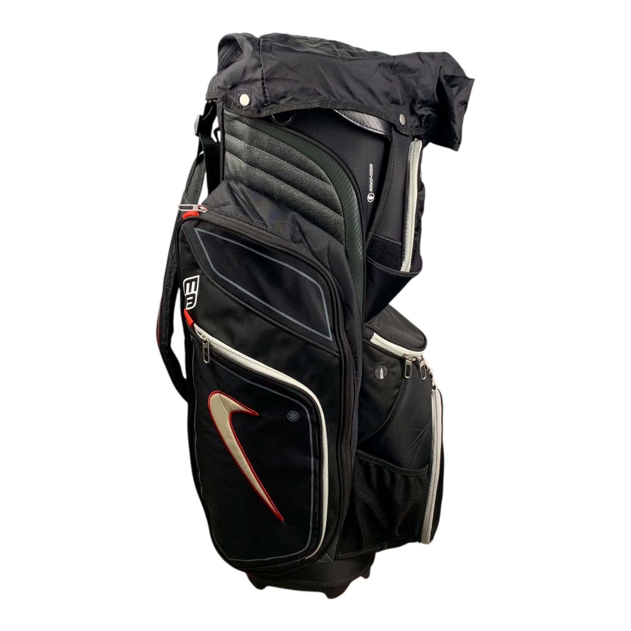Nike Cartbag / Negro/Rojo / 14-Way