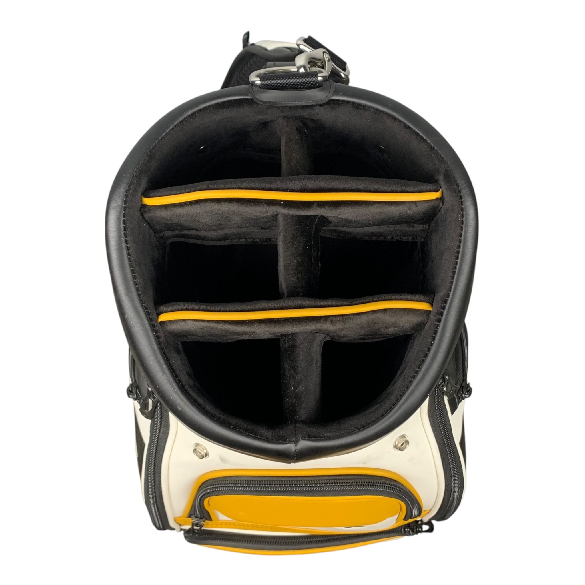 Callaway Rogue ST Staffbag / White/Gold/Black / 6 Rum