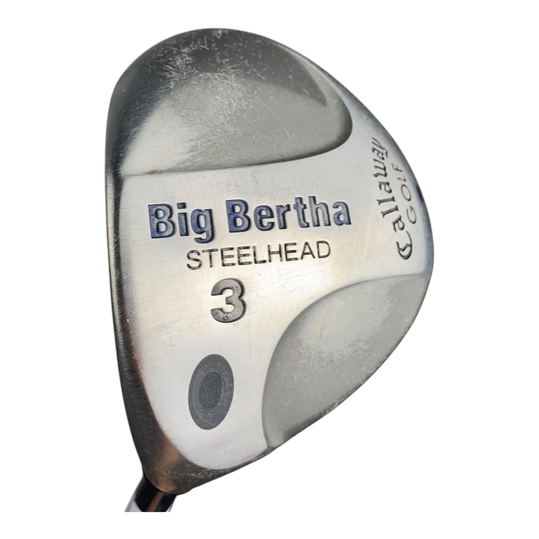 Venstre Callaway Big Bertha Steelhead Fairway Wood / Flex Regular / Grafit / #3/15