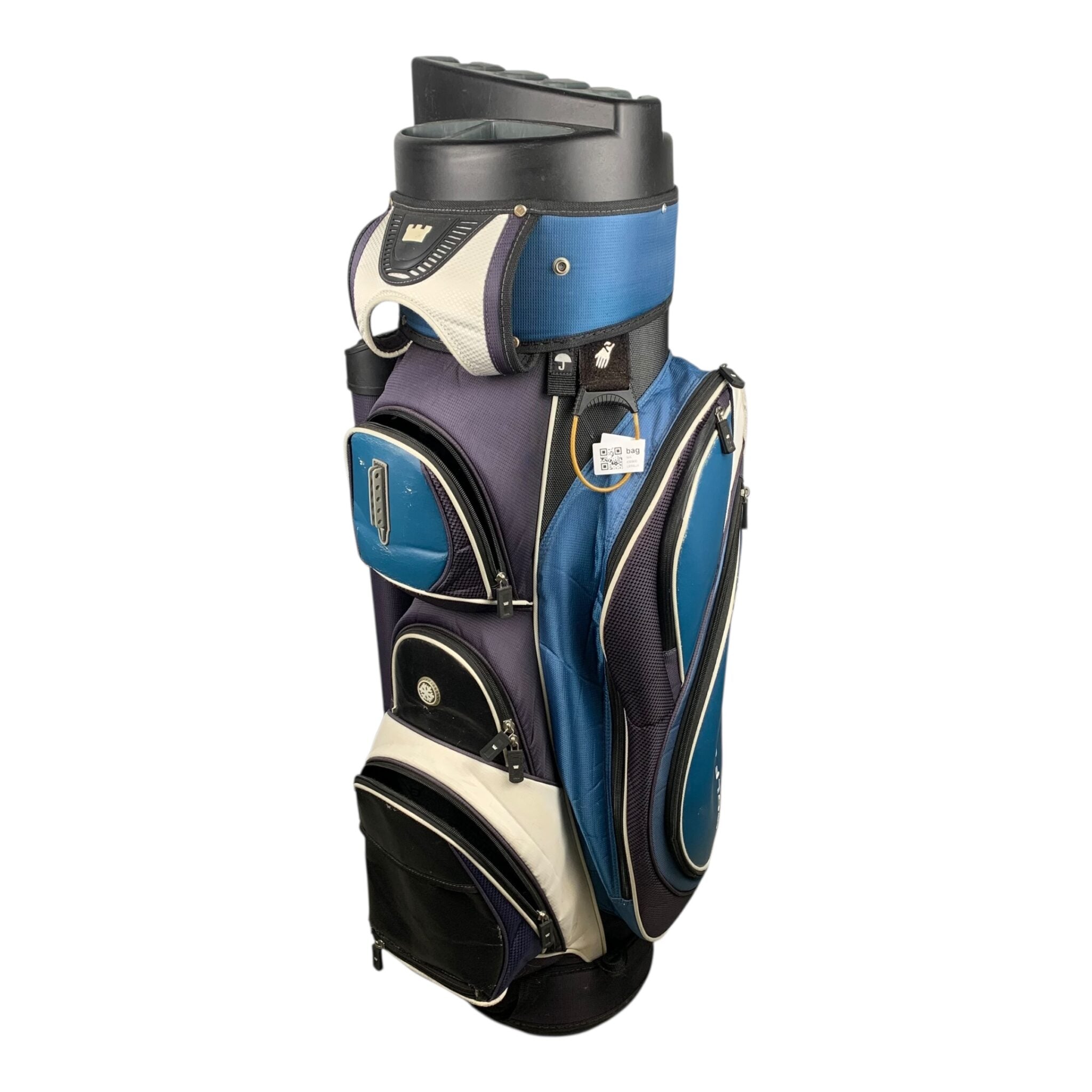 Copenhagen Golf Cart / Blue/Black / Divider-Top