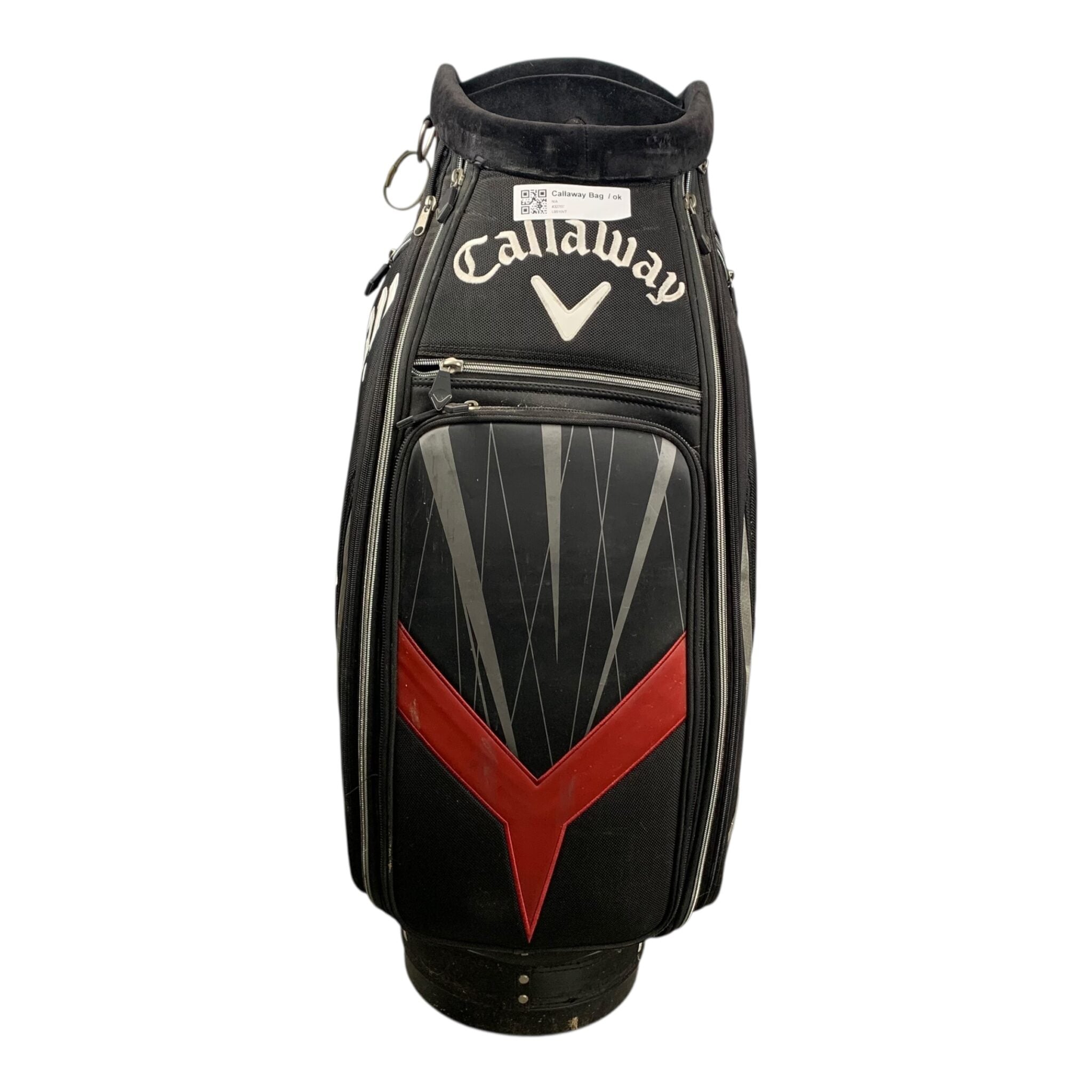 Callaway RAZR Staffbag / Black / 6-Compartment