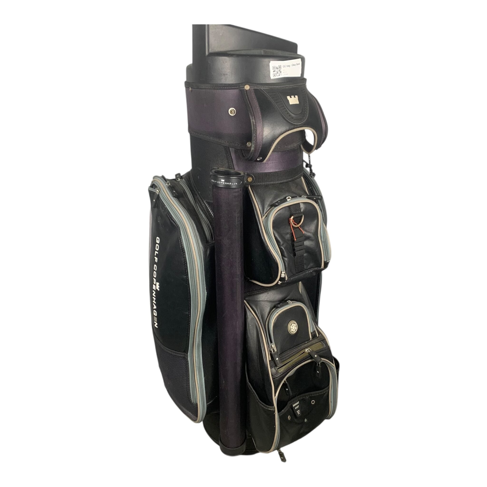 Bolsa para carrito Golf Copenhagen / Negra / Tapa divisoria