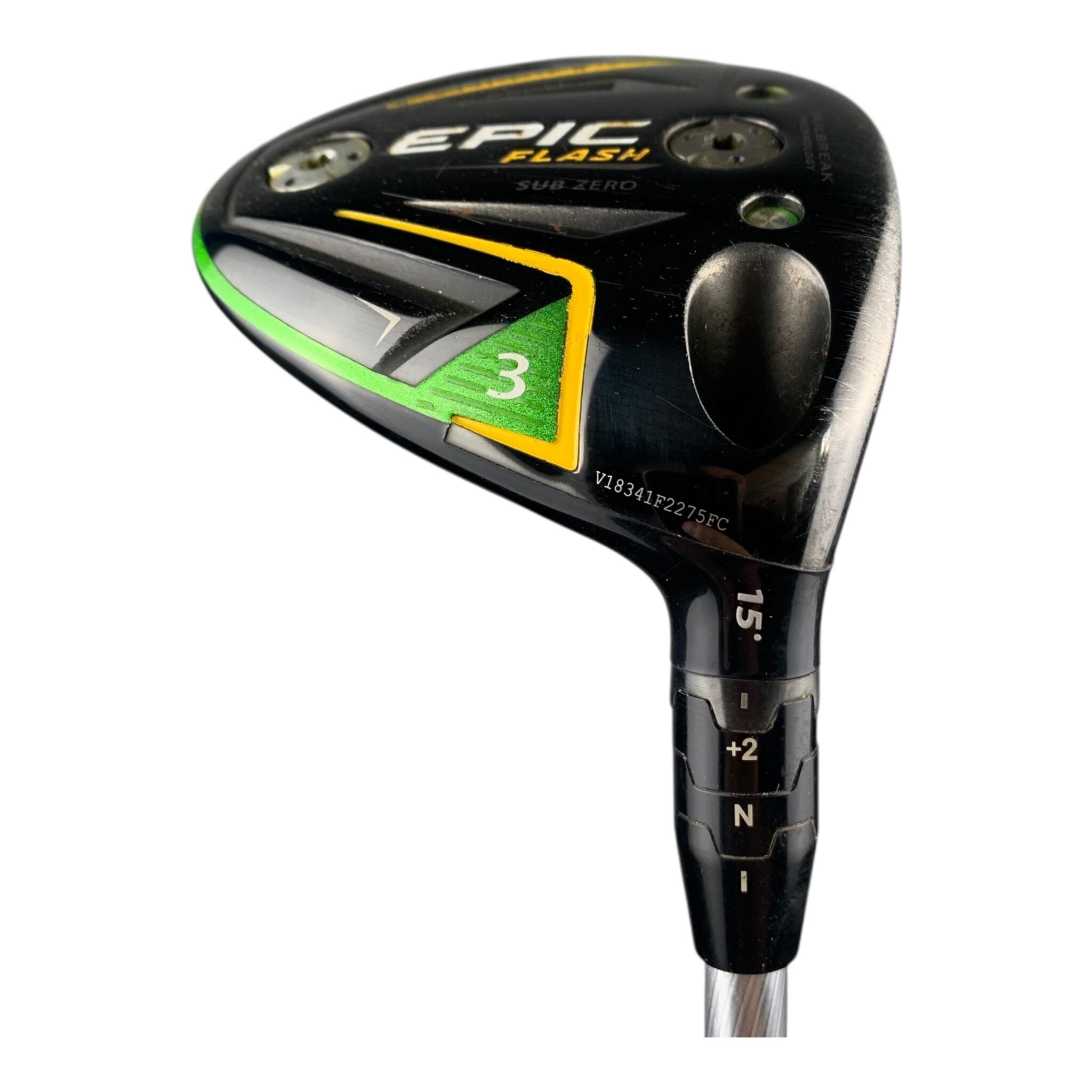 Callaway Epic Flash SubZero Fairway Wood / Flex A-flex / Graphite / #3/15 