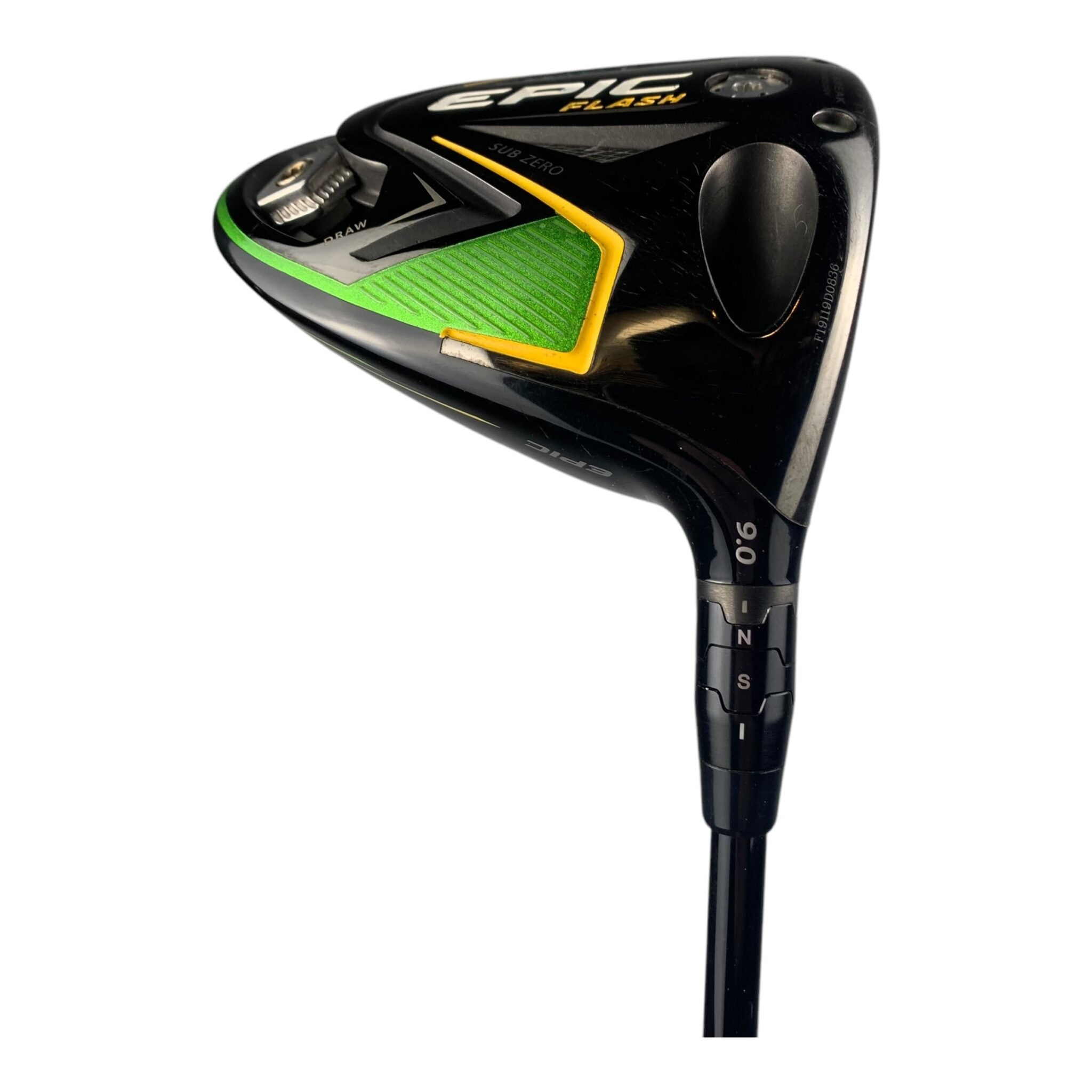 Callaway Epic Flash SubZero Driver / Flex Stiff / Loft 9 