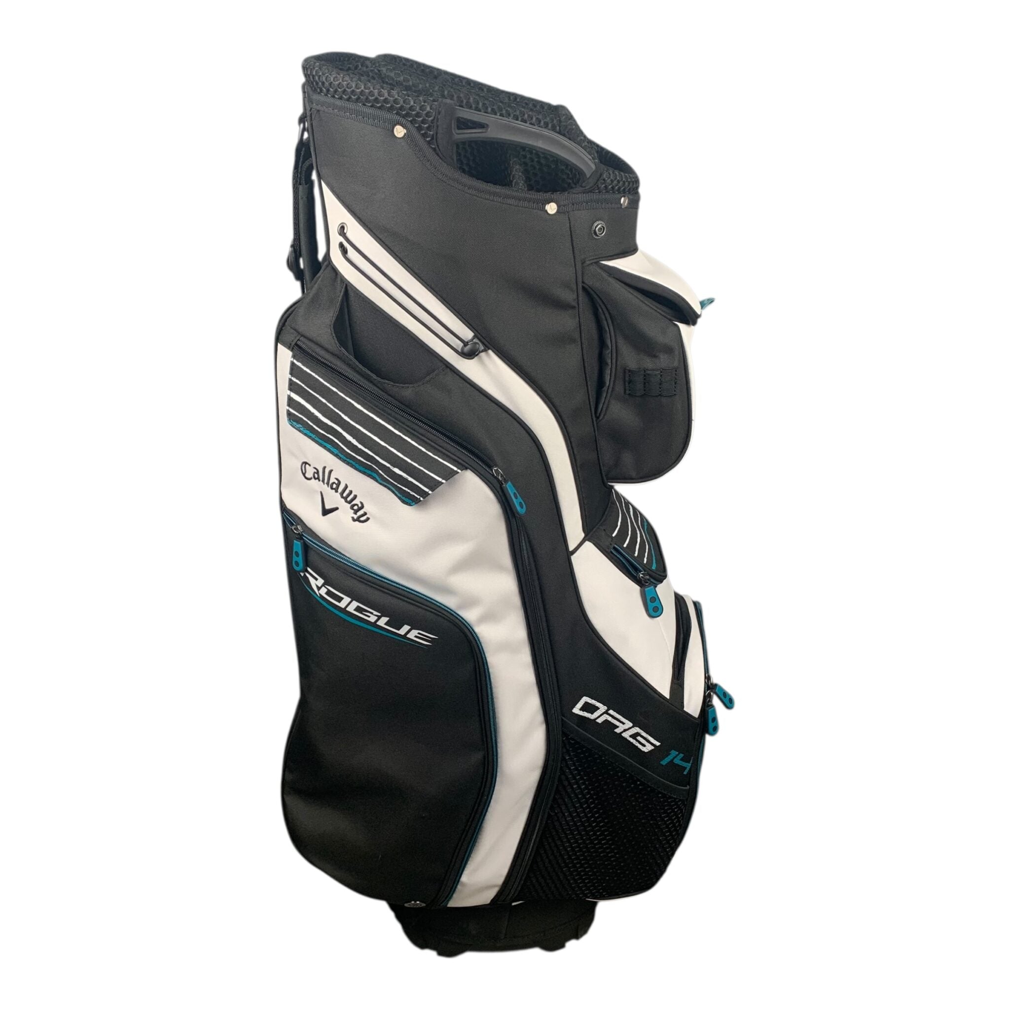 Callaway Rogue ORG 14 Cartbag / Schwarz/Weiß/Blau / 14-Raum