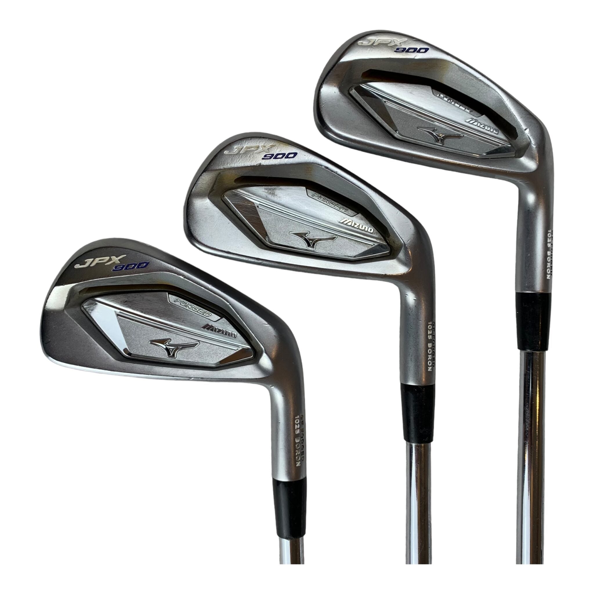 Mizuno JPX 900 Forged Eisenset / Flex Regular / 4-PW / Stahl / Länge: -0,25" / MCC Std Griffe