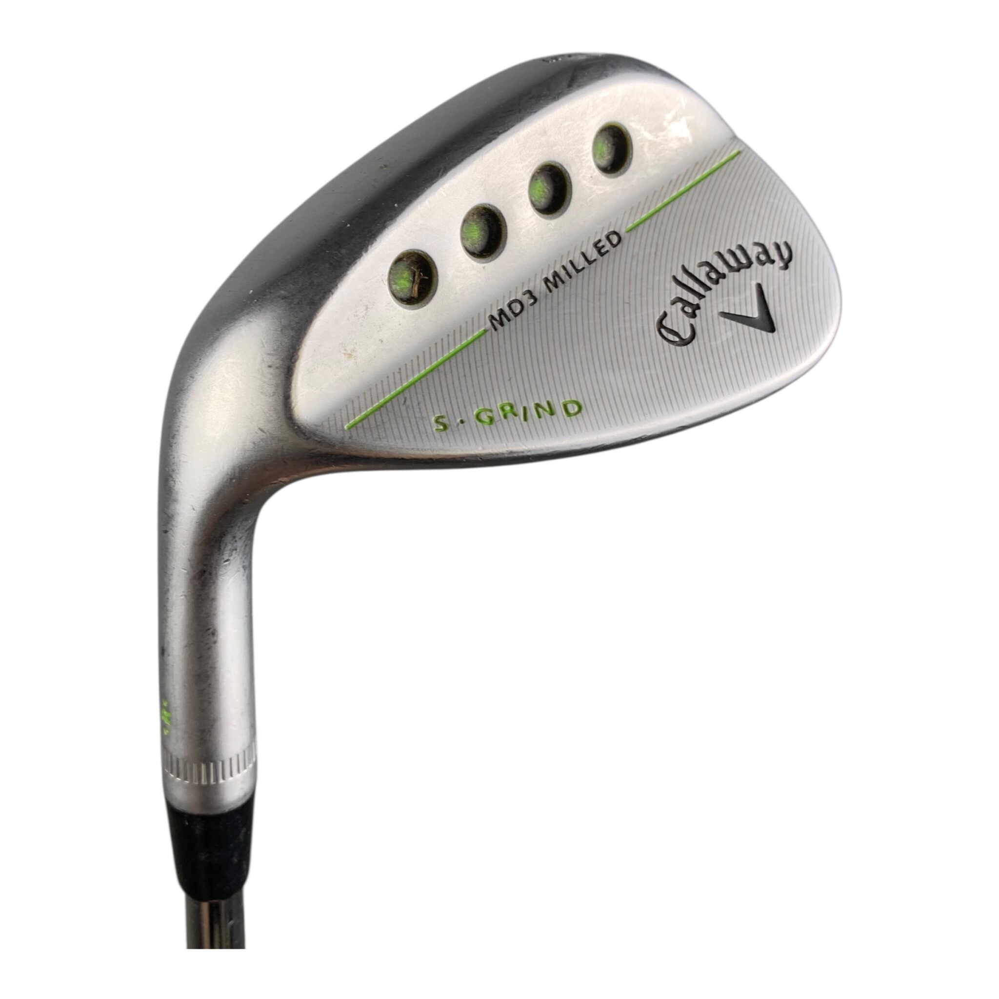 Venstre Callaway Jaws Raw Full Toe Wedge / Stål / #56/10