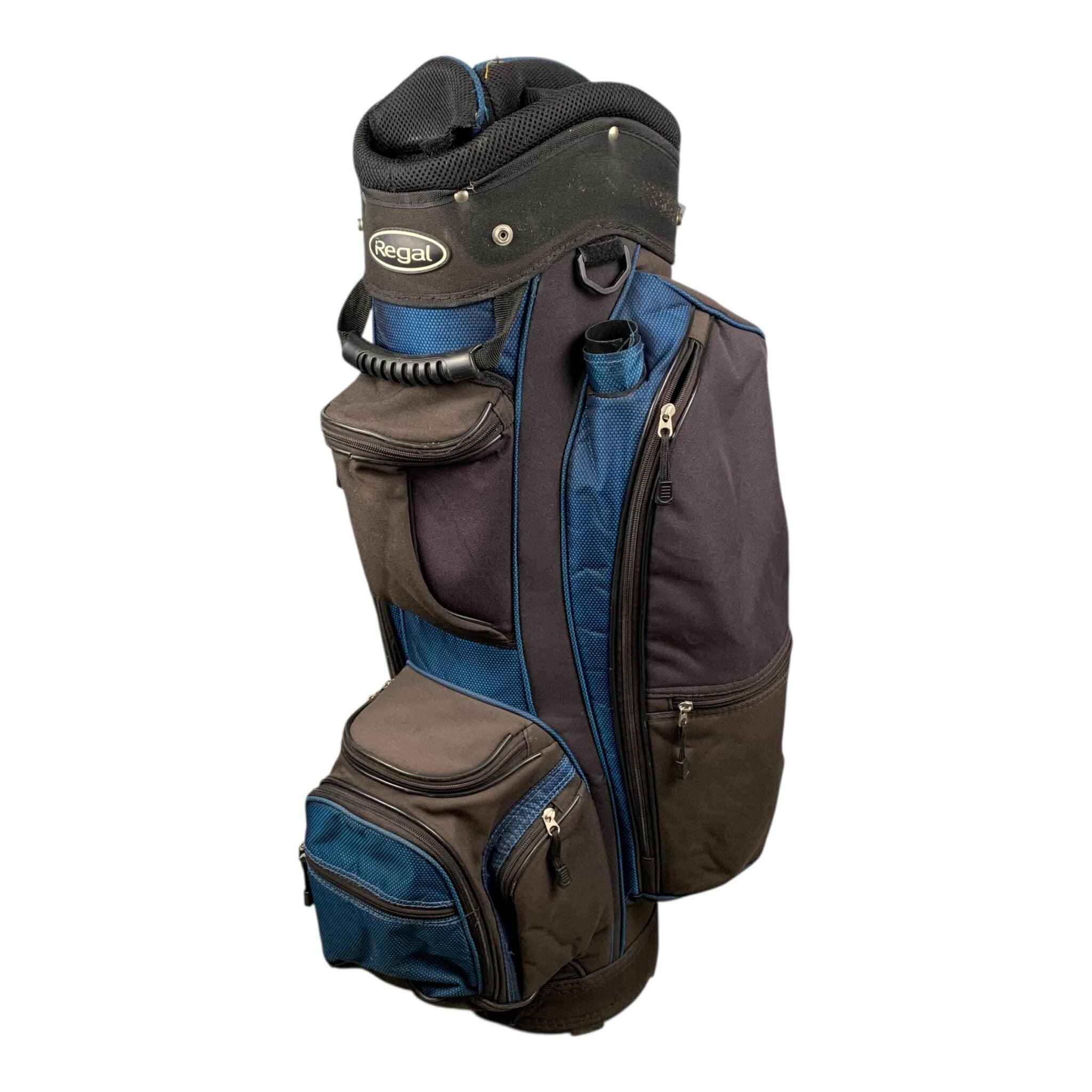 Regal Cartbag / Black/Blue / 8 Compartments