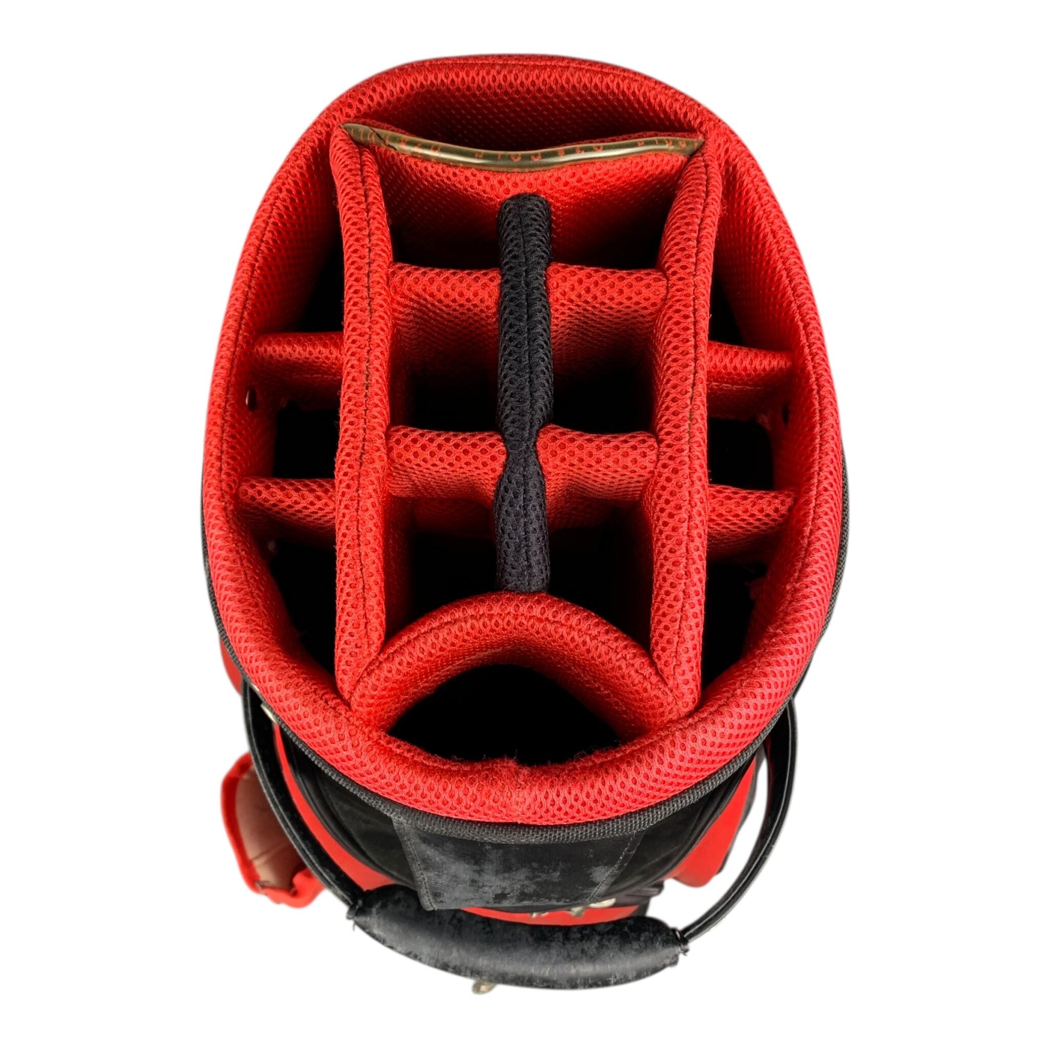 Oza Golf Cartbag / Red / 14 Compartments