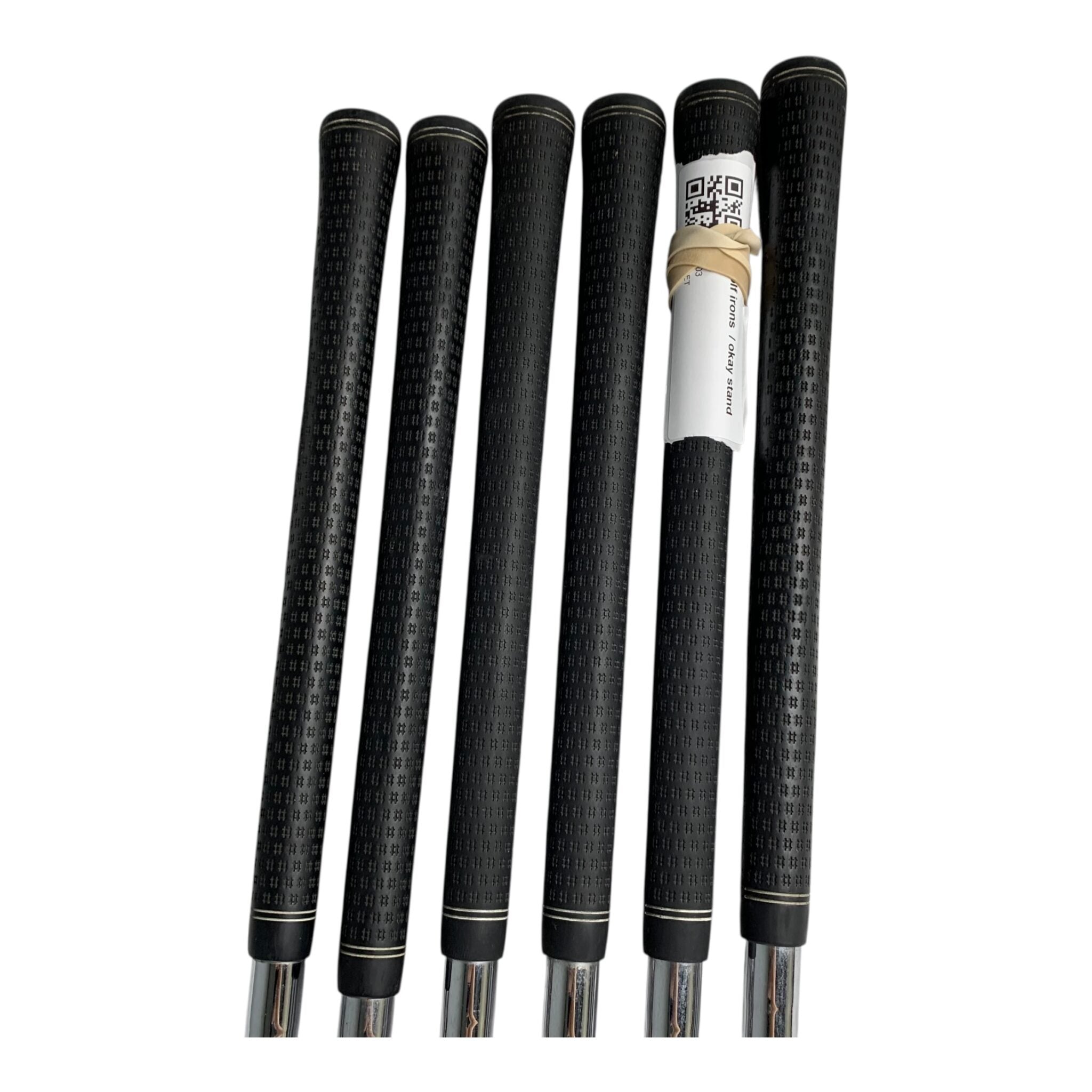 MD Golf Black Hawk Platinum Iron Set / Flex Regular / 6-SW / Steel