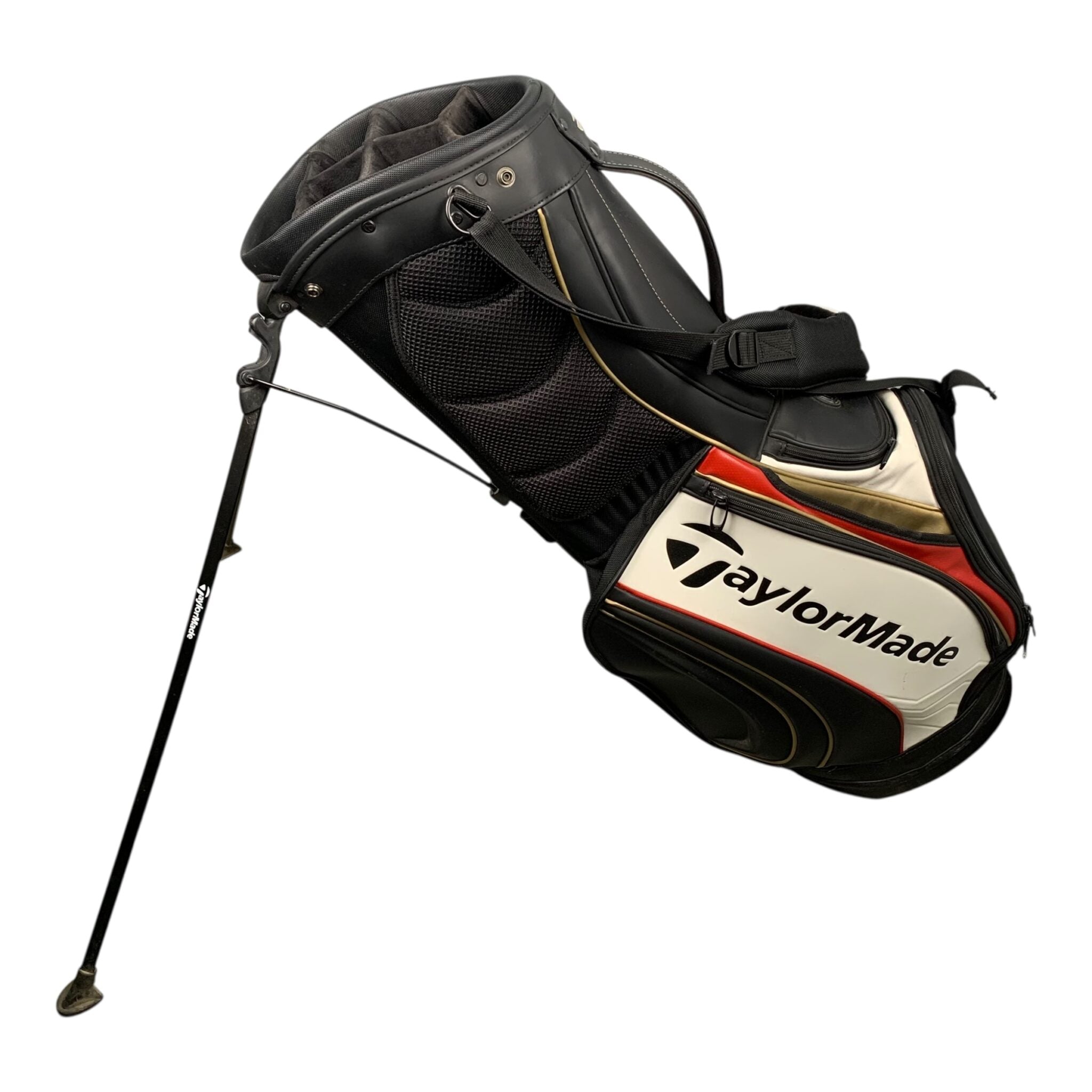 Taylormade Borsa con supporto / Nero/Oro/Bianco / 6-Way