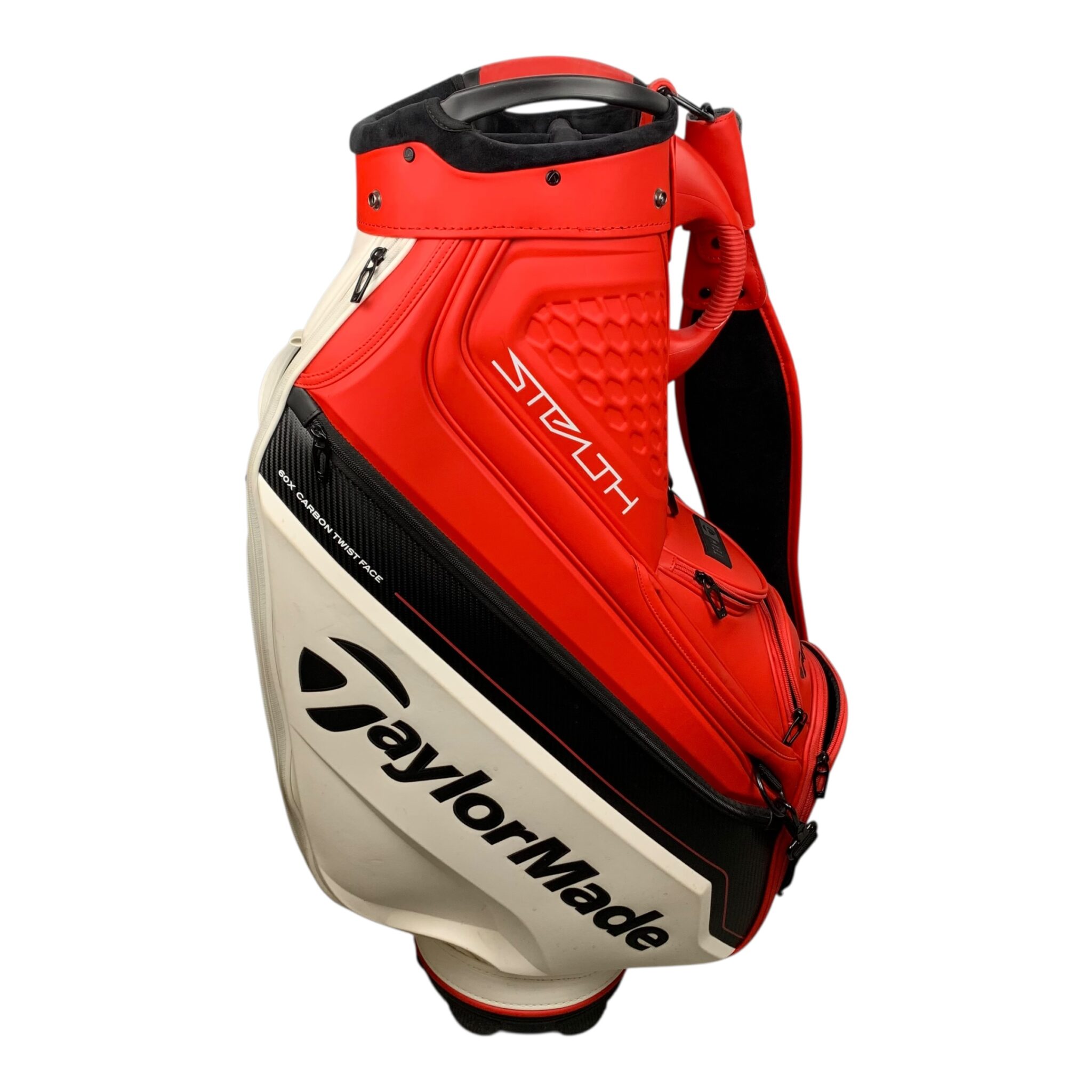 Taylormade Stealth Staffbag / White/Red / 6-Compartment