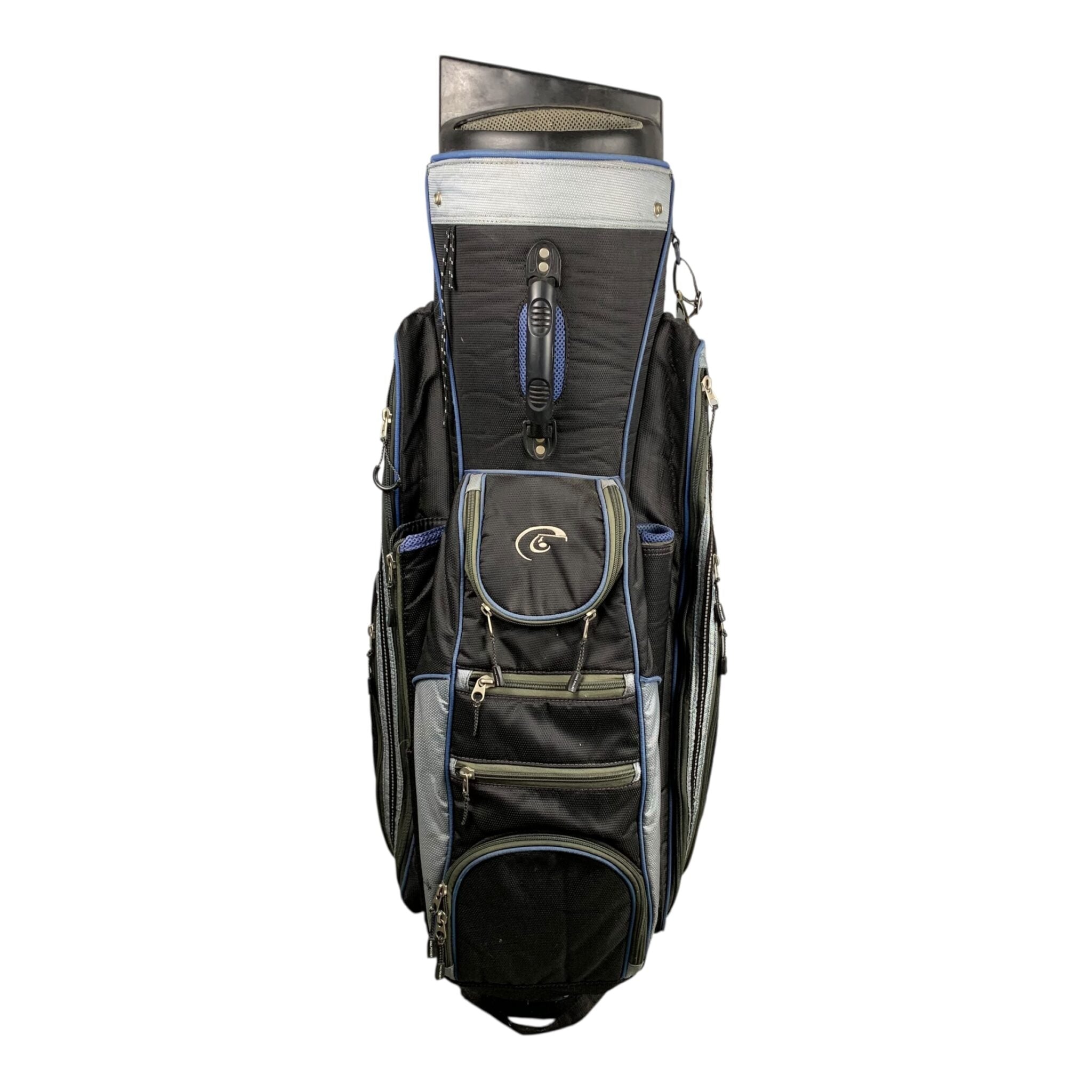 Golf Copenhagen Cart Bag / Black/Grey / 10-Compartment