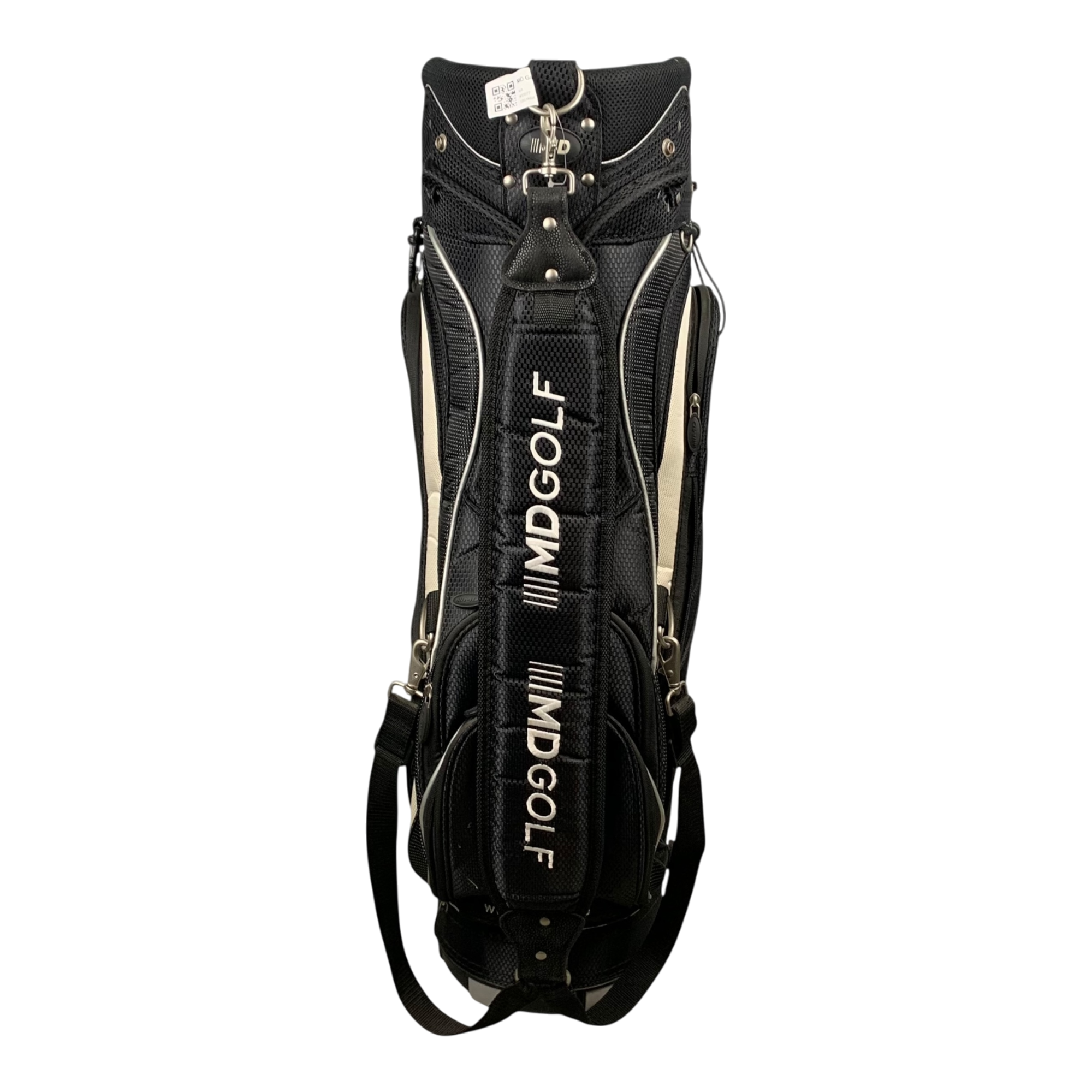 MD Golf Cart Bag / 6-Way / Black galleri billede 1 - brugt golf udstyr i god stand