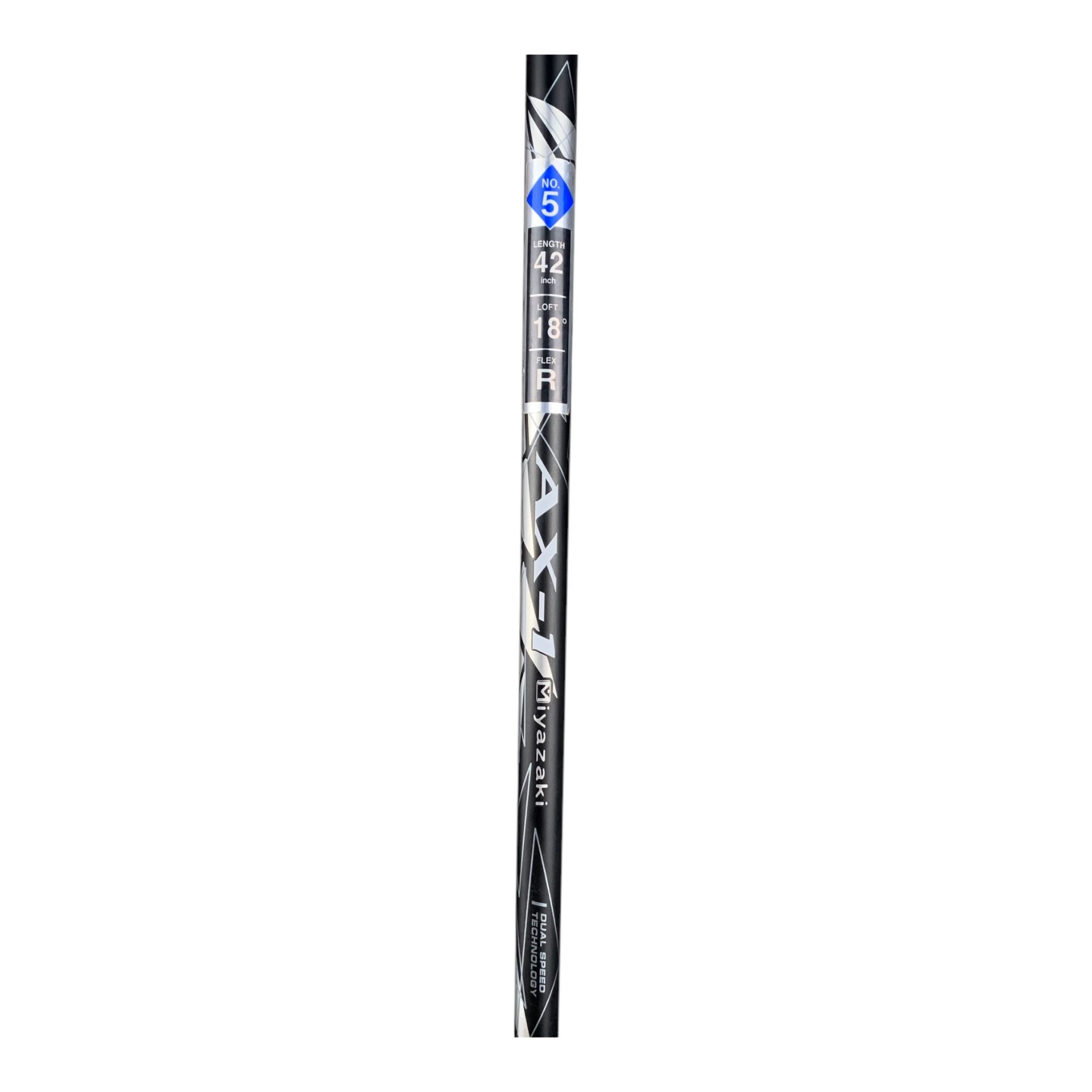 XXIO negro Fairway Wood / Flex Regular / Grafito / #5/18