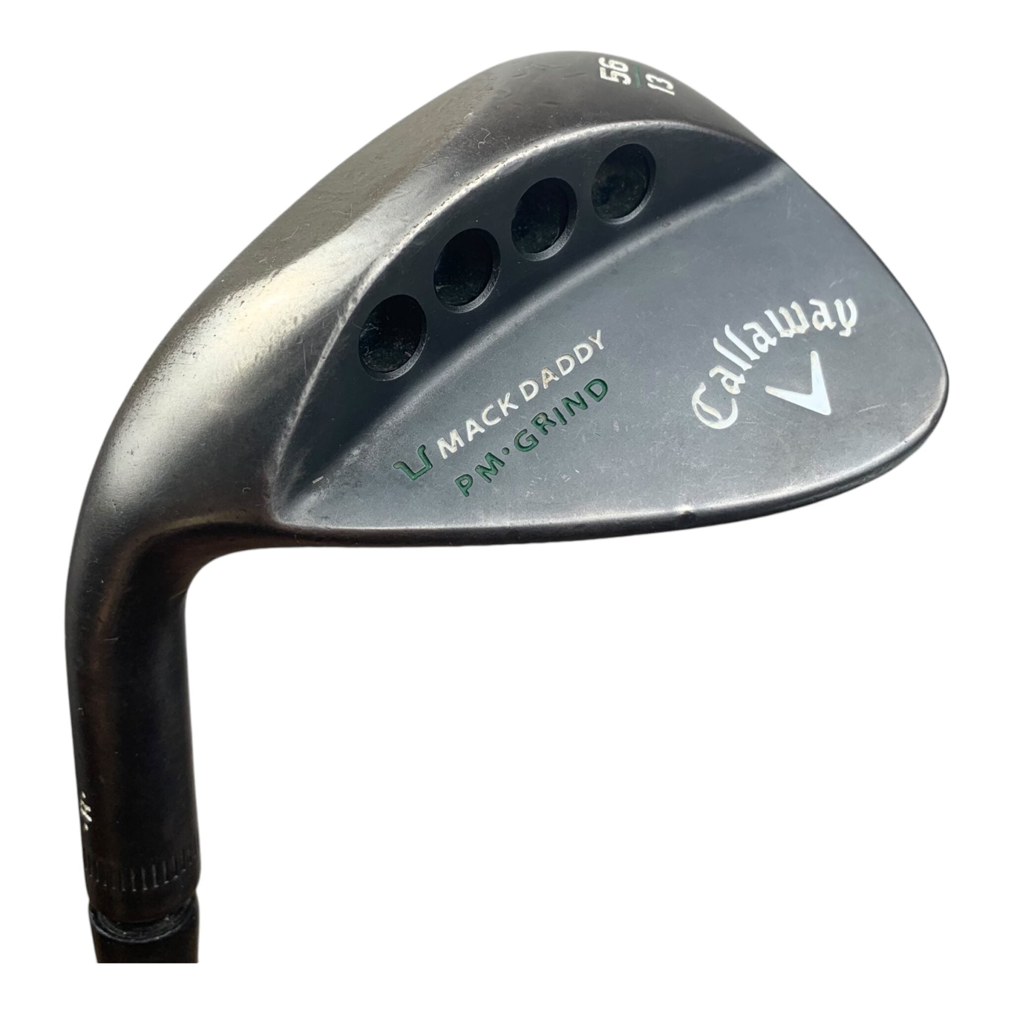 Callaway Mack Tatuś Czarny Wedge / #56/13 - PM Grind / Stal / MCC Standardowy uchwyt - Leworęczne