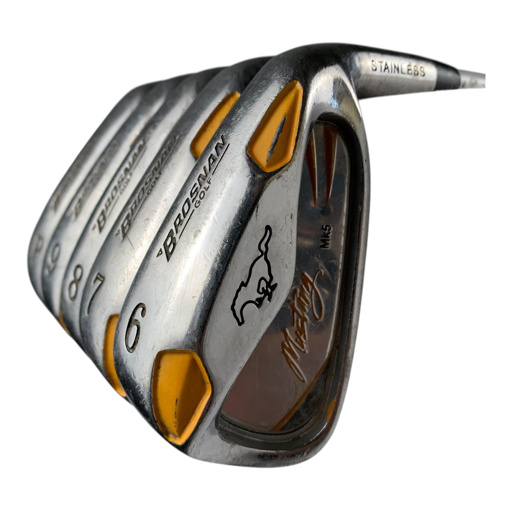 Brosnan Mustang Jernsæt / Flex A-flex / 6-PW  / Grafit