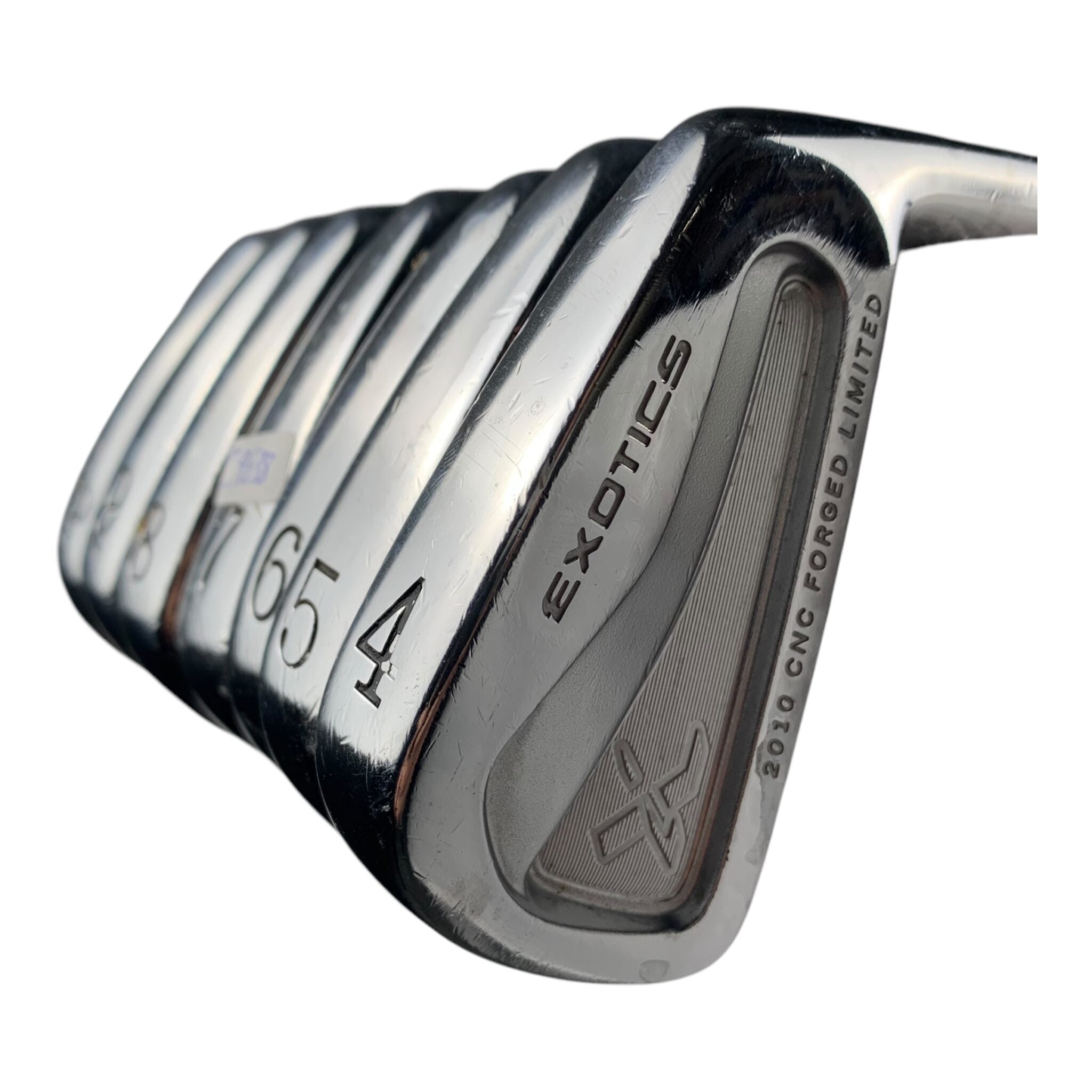 Exotics 2010 Forged iron set / Flex X-Stiff / 4-PW / Steel