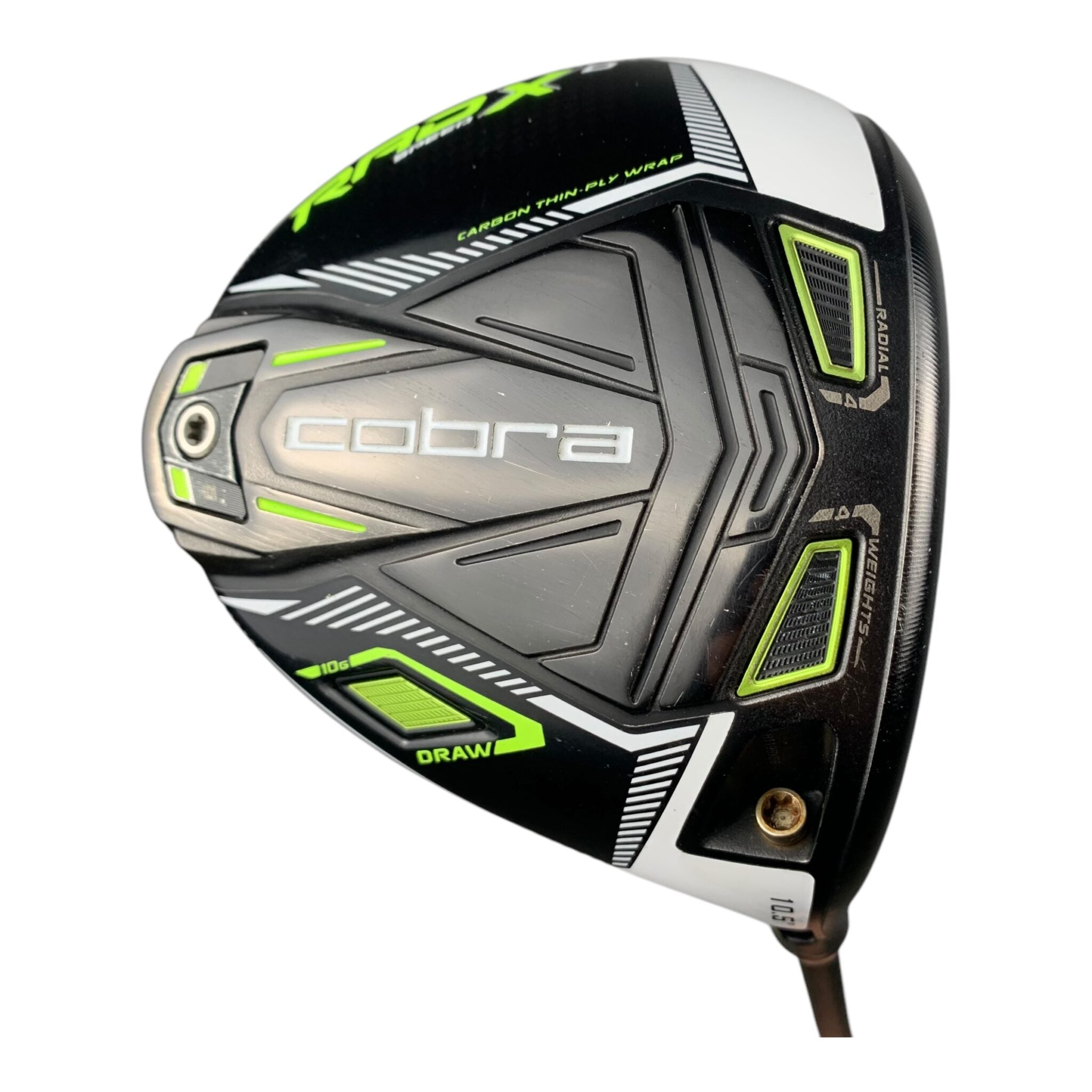Cobra Velocidad de la rueda Driver / Flex Regular / Loft 10.5
