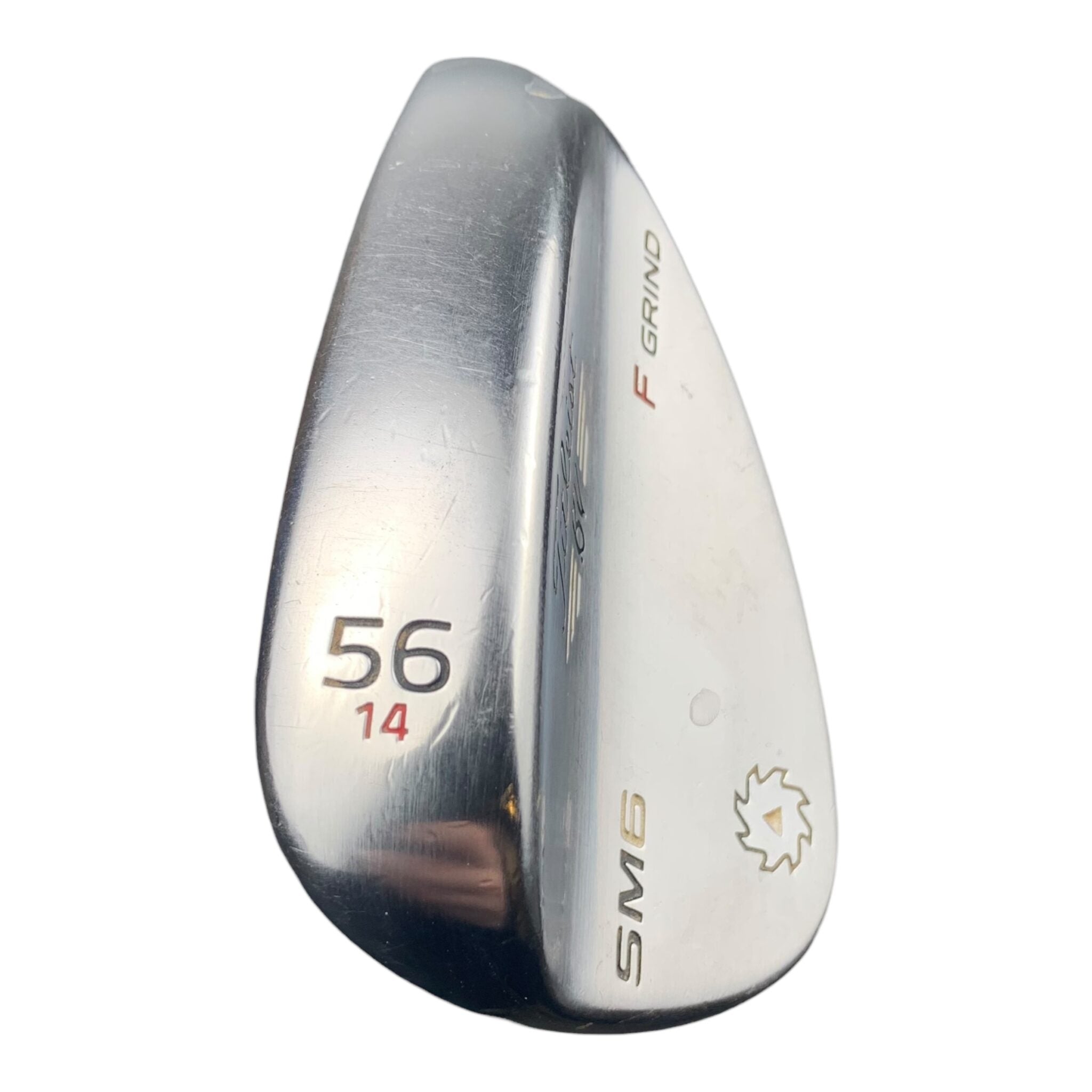 Titleist SM6 Tour Chrome F Grind Wedge / Steel / #56/14