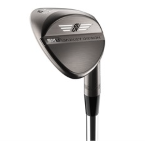 Titleist SM8 Brushed Steel S-Grind Wedge 60 Brugt God Stand