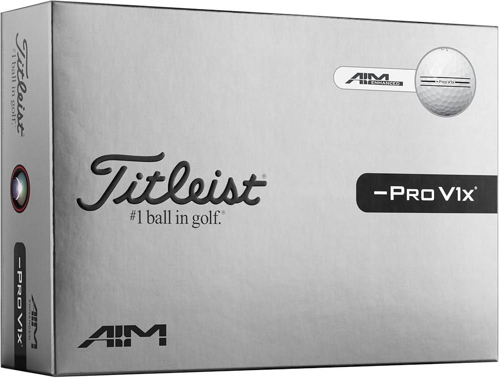 Titleist ProV1x LeftDash Golf Balls / 1 Dozen 