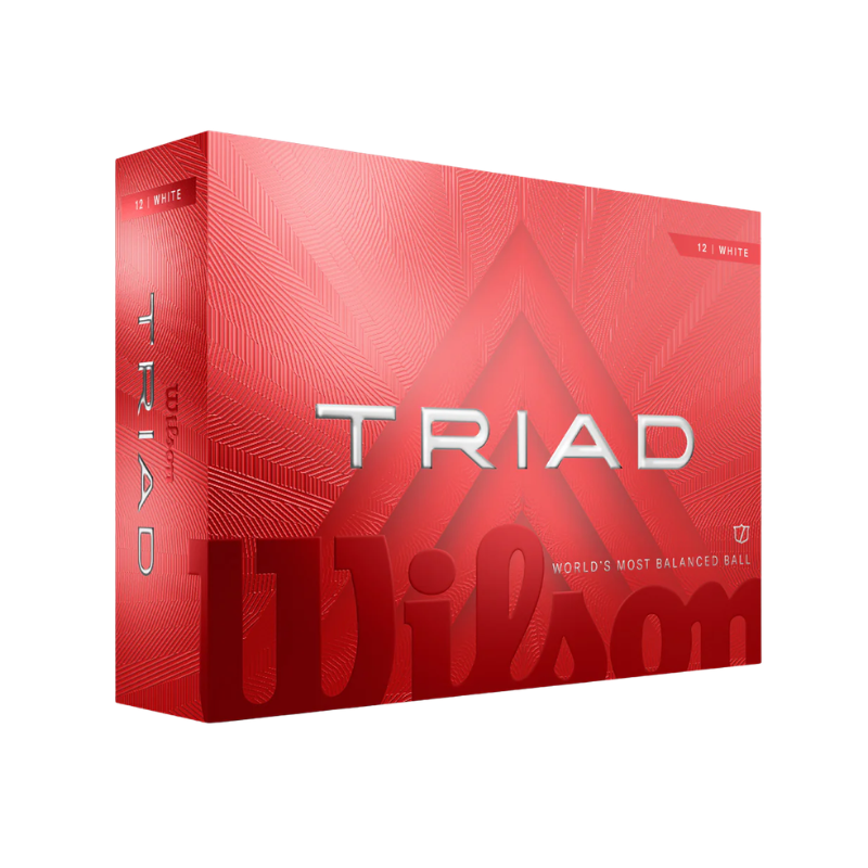 Wilson Triad Golf Balls / 1 Dozen 