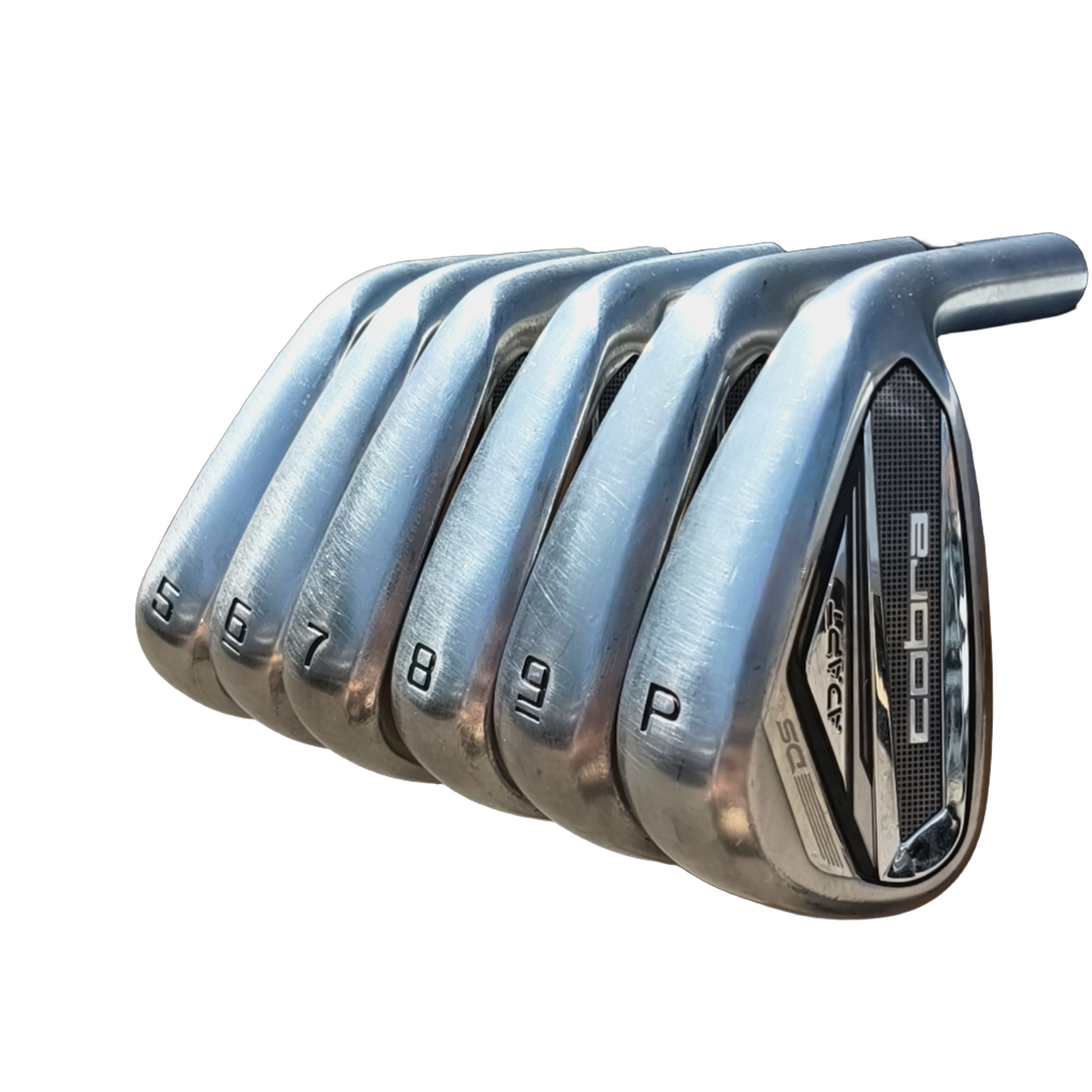 Cobra DS-Adapt Jernsæt / 5-PW / Flex Regular / Stål [model:birefnet-general] [bg:handrolled]