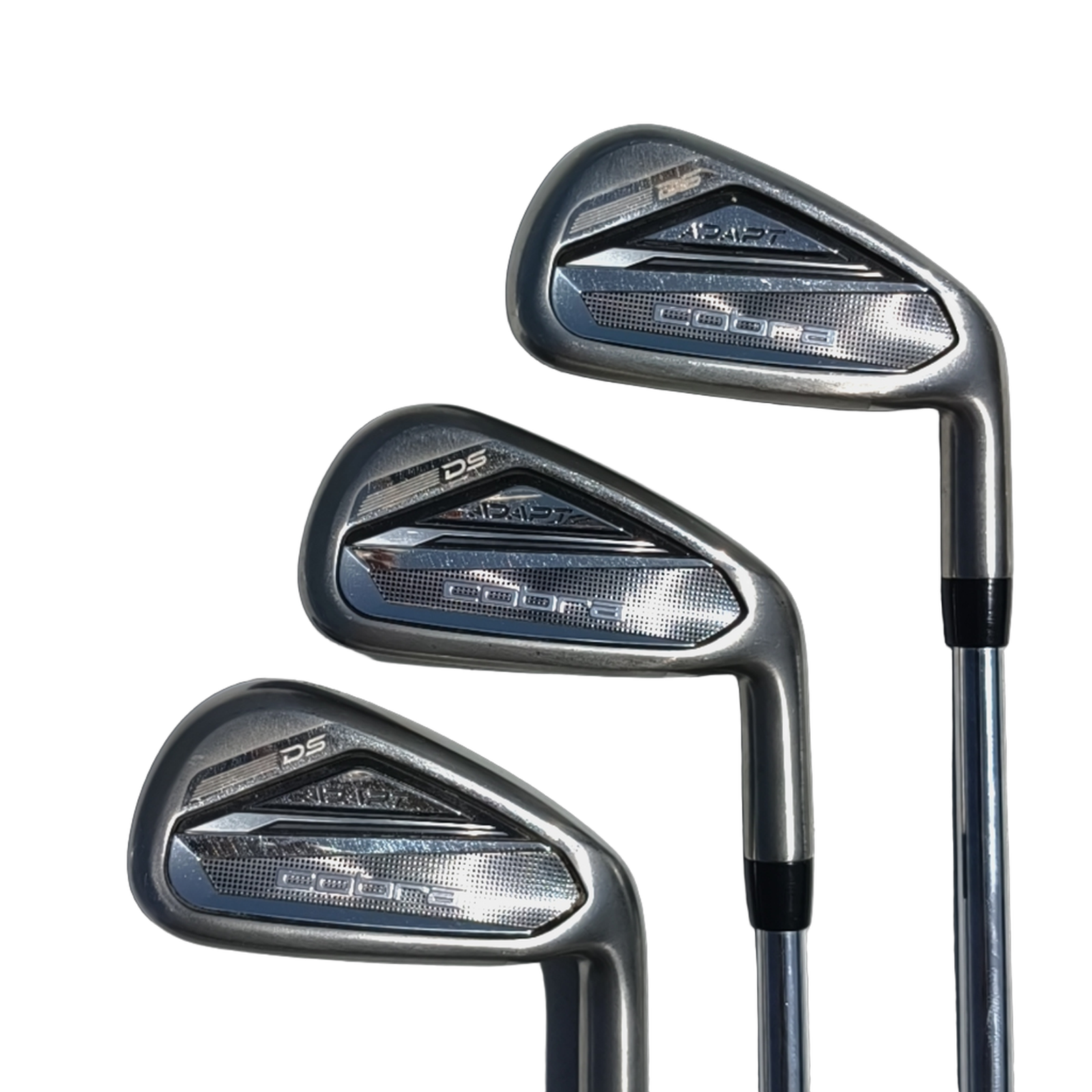 Cobra DS-Adapt Jernsæt / 5-PW+GW / Flex Stiff / Stål [model:birefnet-general] [bg:handrolled]