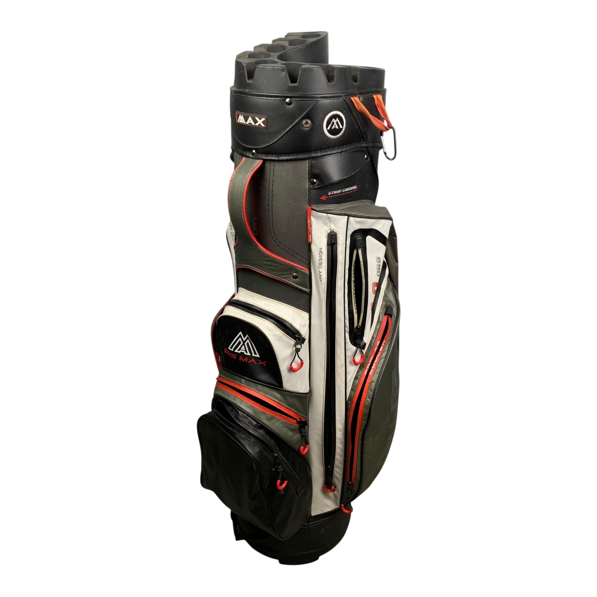Big Max Cart Bag / 14-Way / White hovedbillede - brugt golf udstyr i god stand