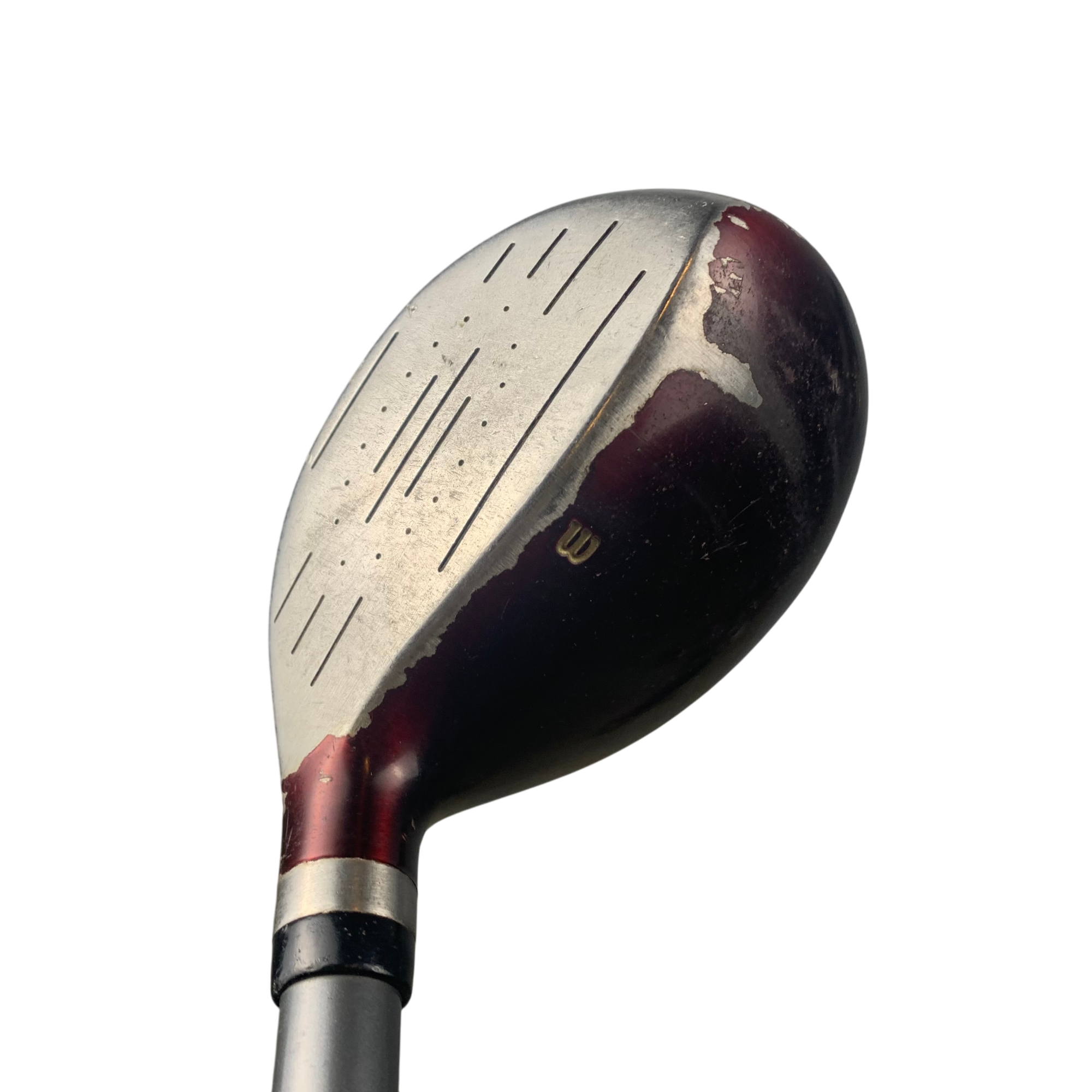 Wilson Deep Red Fairway Wood / Flex Ladies / Grafit / #7/21 galleri billede 2 - brugt golf udstyr i god stand