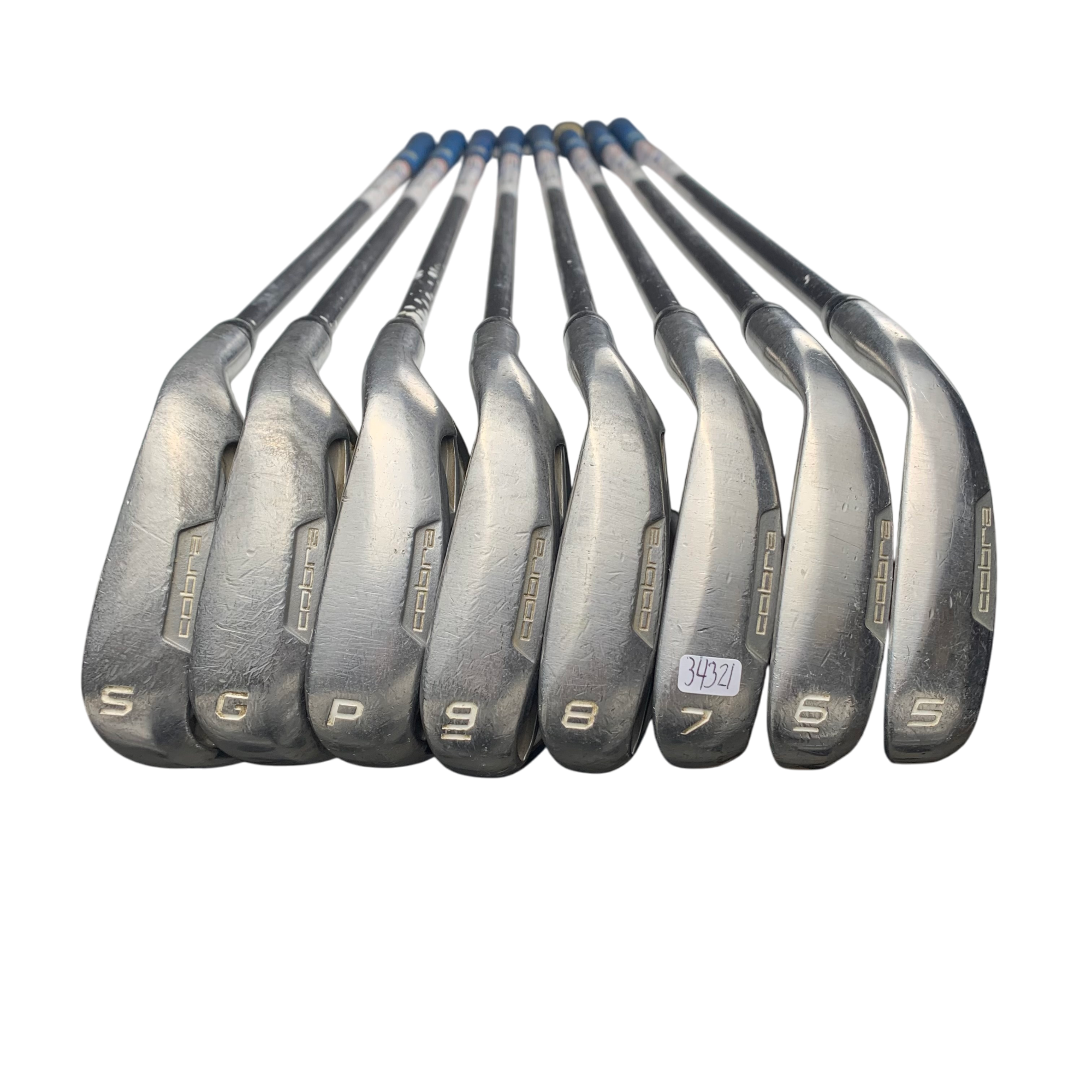 Cobra AMP Cell Jernsæt / Flex Stiff / 5-SW+G / Grafit galleri billede 2 - brugt golf udstyr i god stand