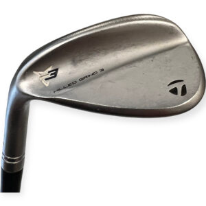 TaylorMade Milled Grind 3 Satin RAW Chrome SB Wedge / venstre / 52/09