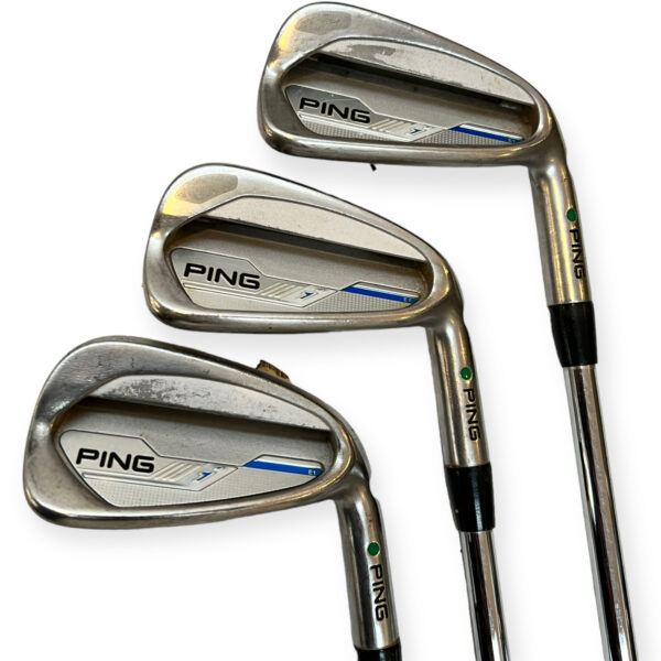 Ping i Series E1 / 6-PW / Flex Regular / stål / Green dot