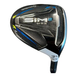 TaylorMade SIM 2 MAX Steel Fairway Wood / Flex Regular / #3/16.5