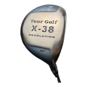 Tour Golf X-38  Fairway Wood / Flex Ladies / Grafit / #7/22